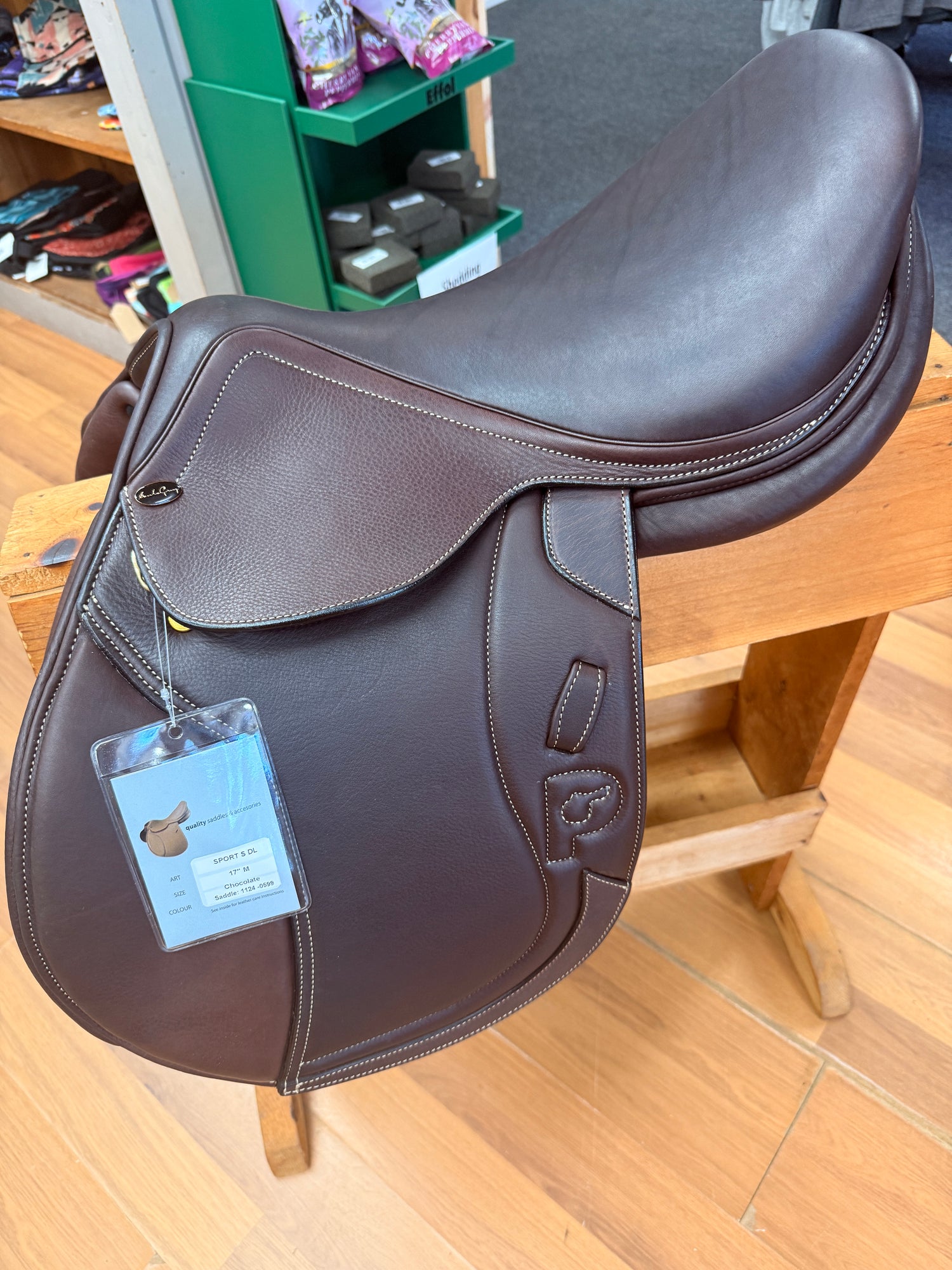 Saddle - English H/J New 17" Santa Cruz similar to Parlani brand