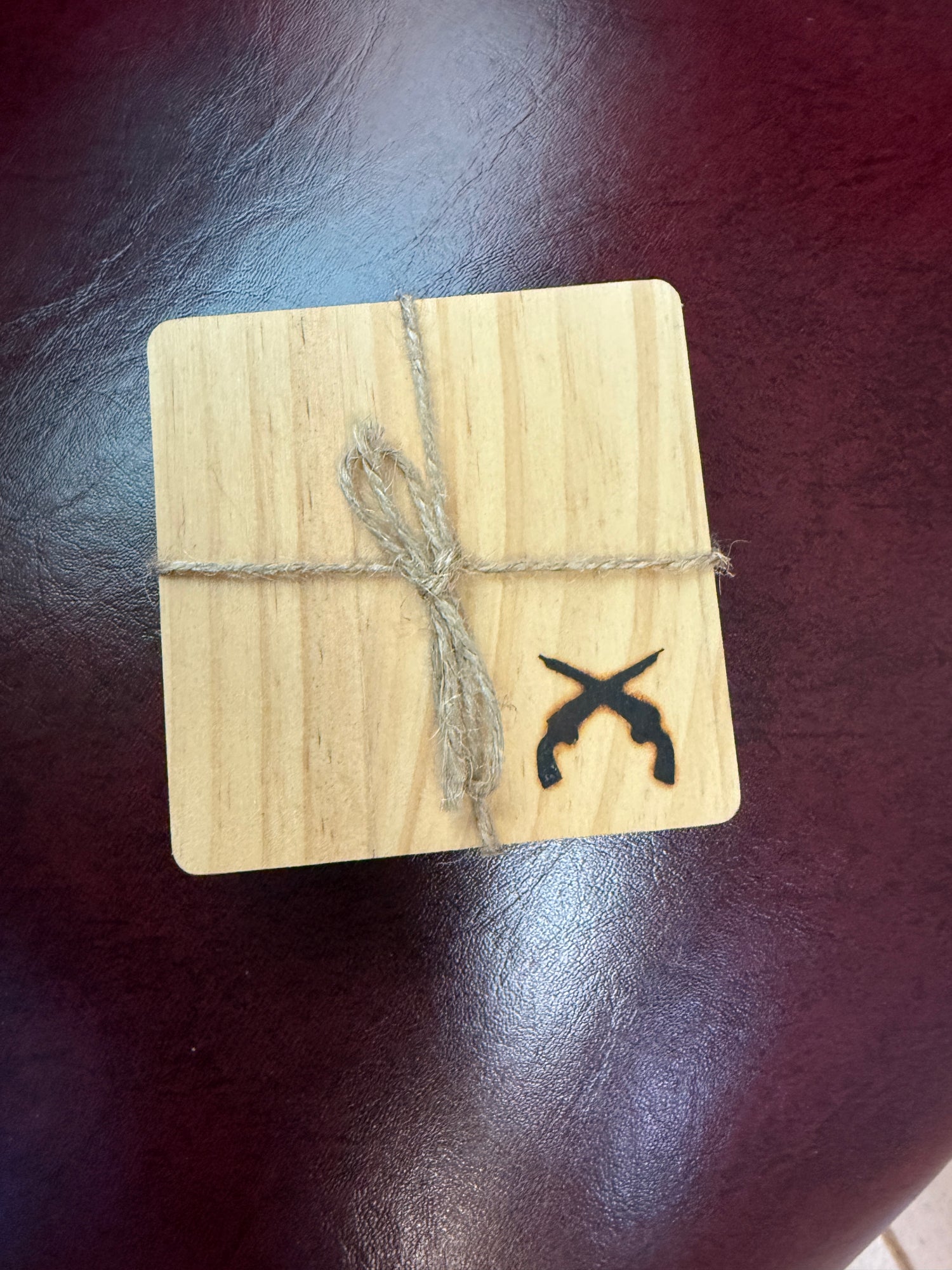 set of 4 Branded Coasters
