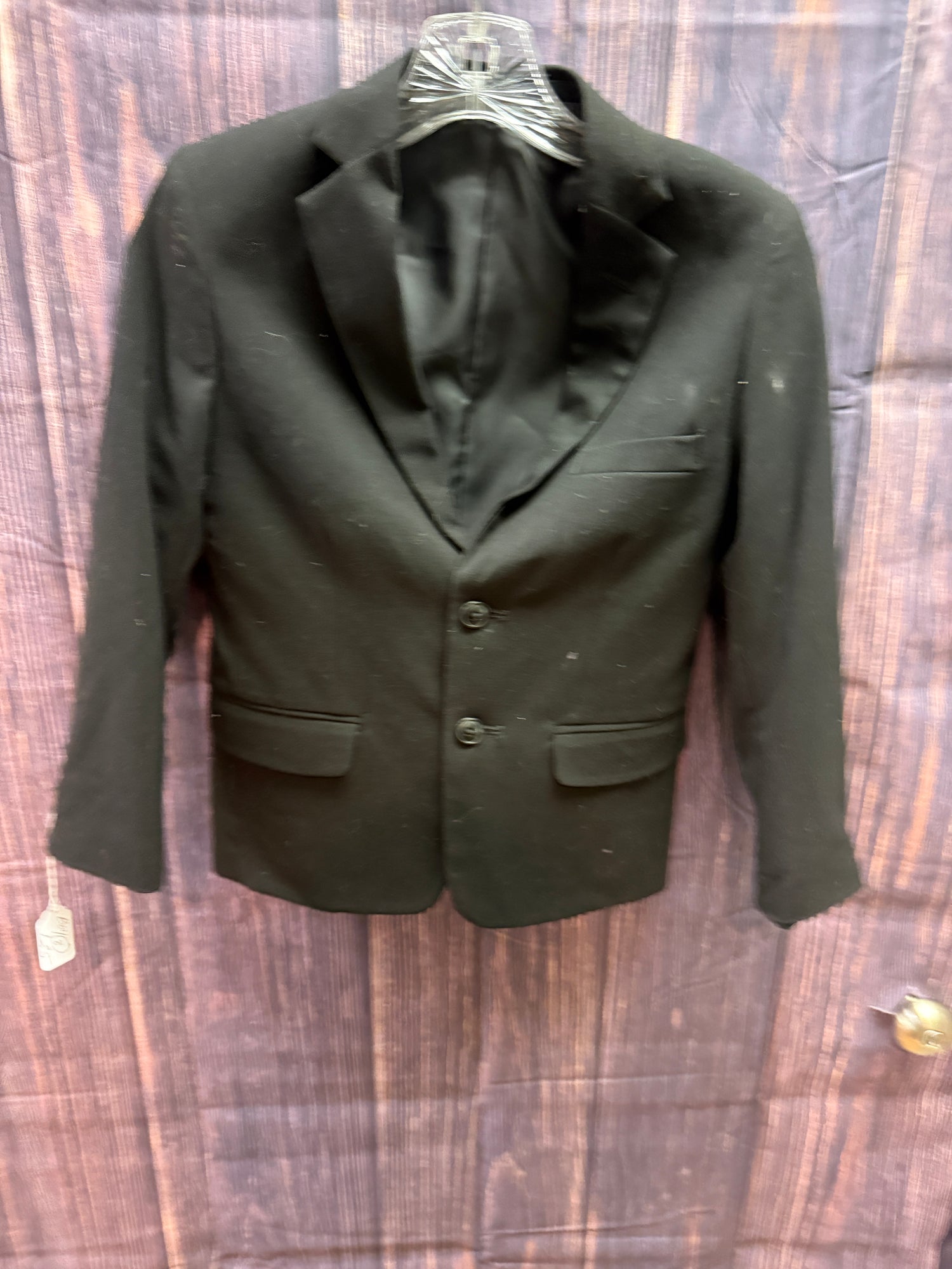8 Boy's show coat Black