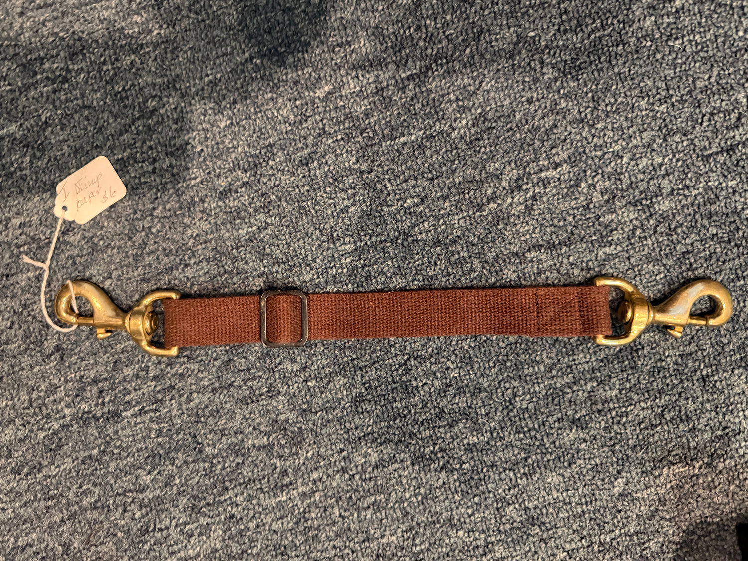 Nylon with Brass Snap Stirrup Keepers