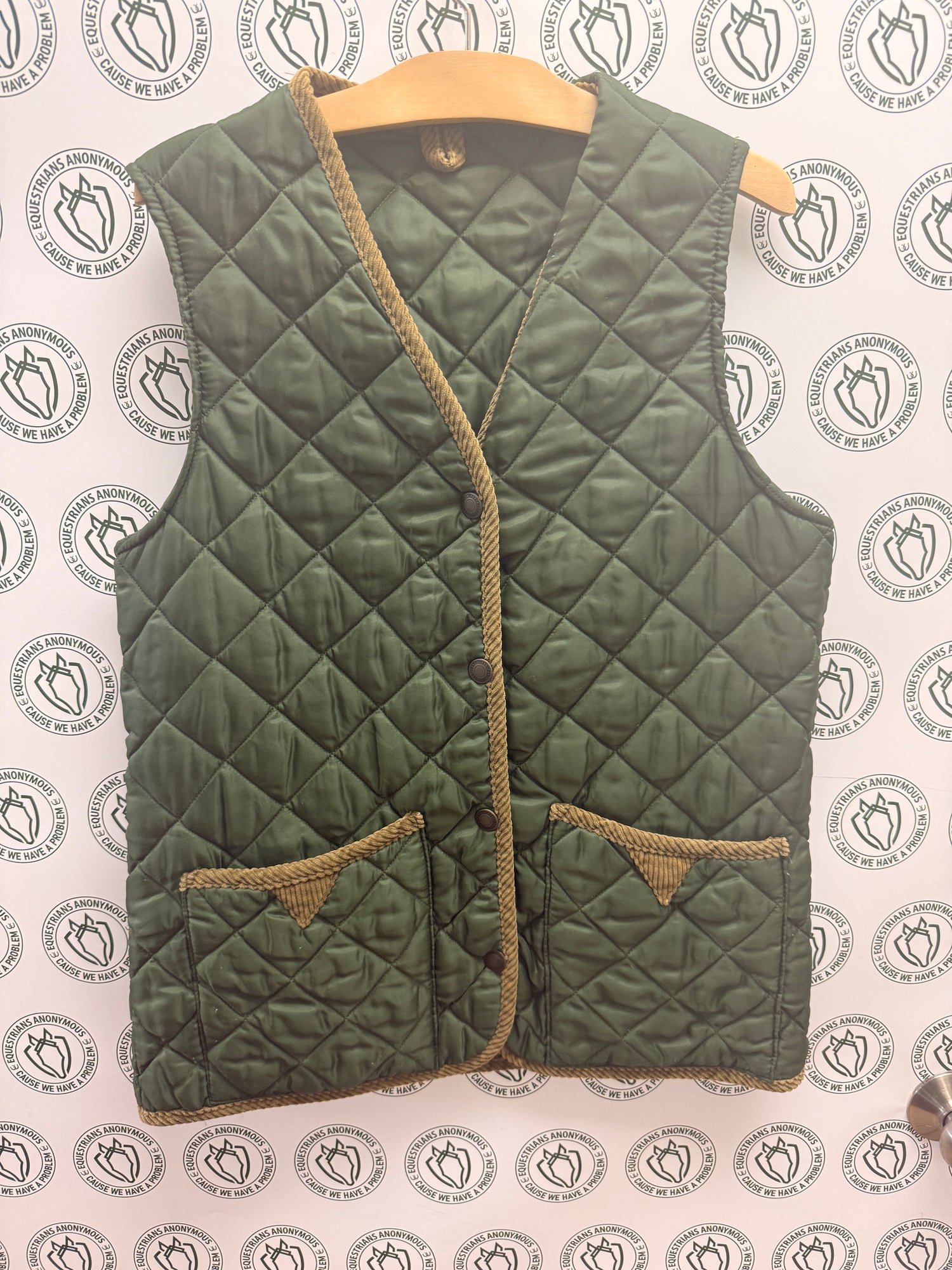 M John Partridge England Green vest