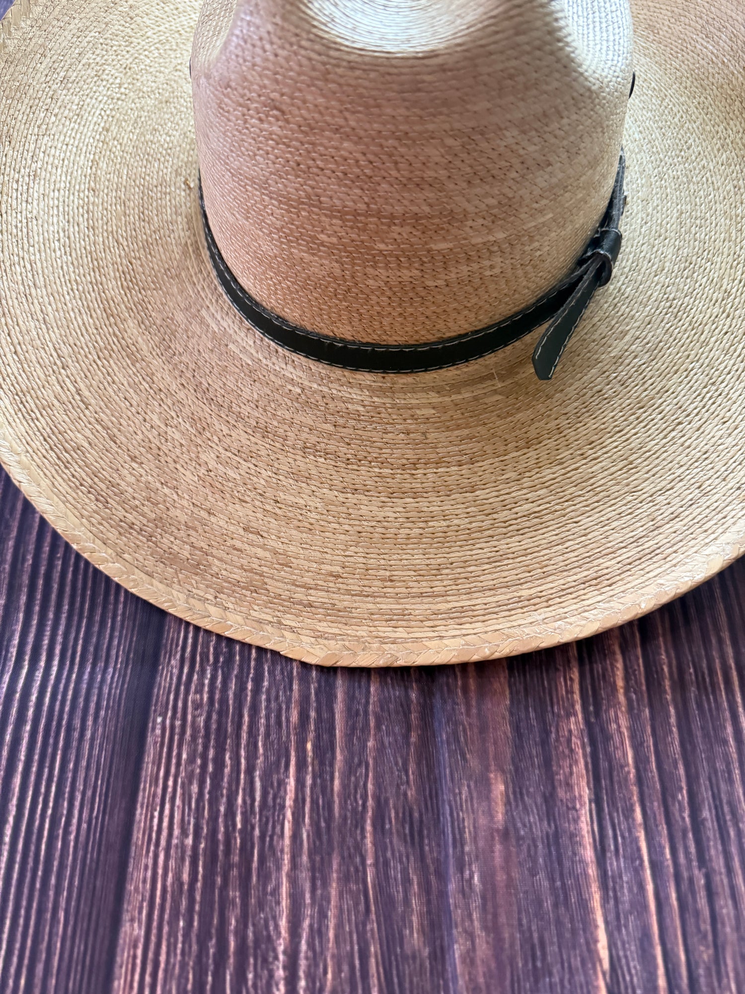 7.25" Atwood Western Hat Cream / Straw