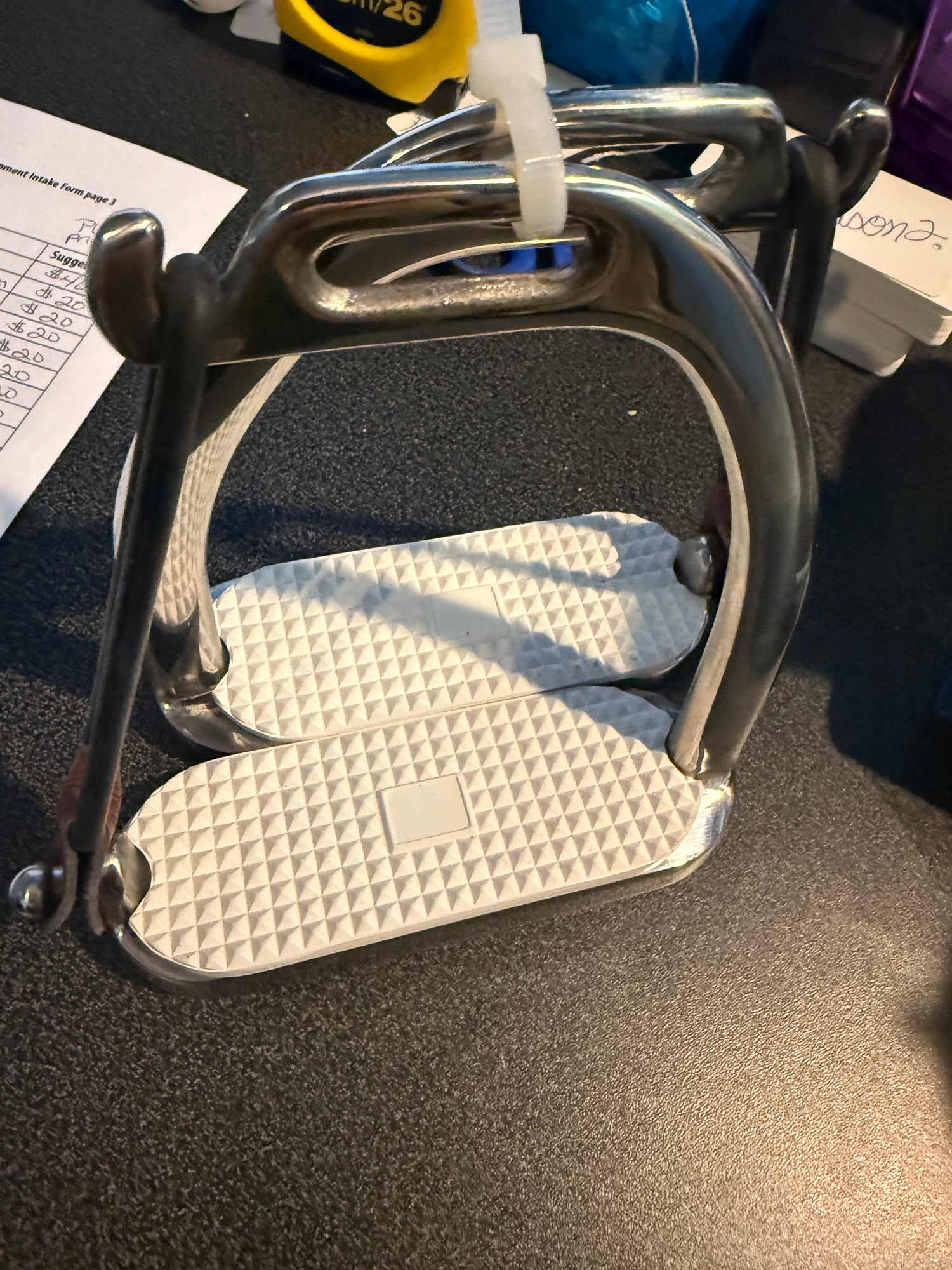 4.5" Peacock Safety stirrups NEW