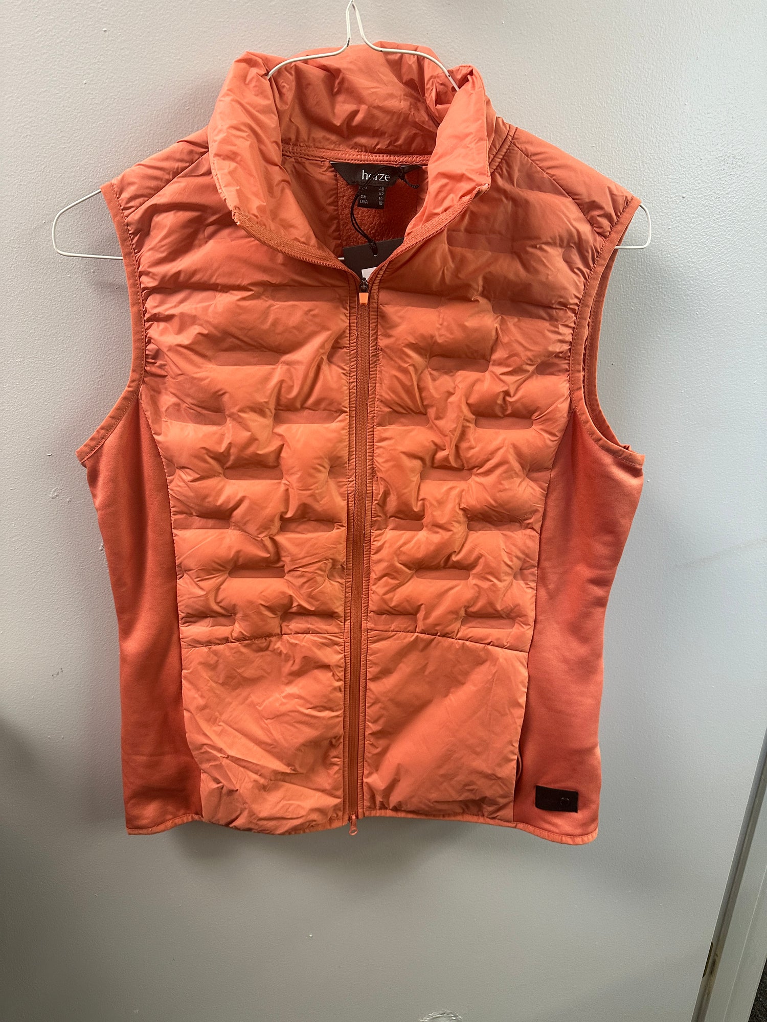 Women's Peach Puffy Vest by Horze