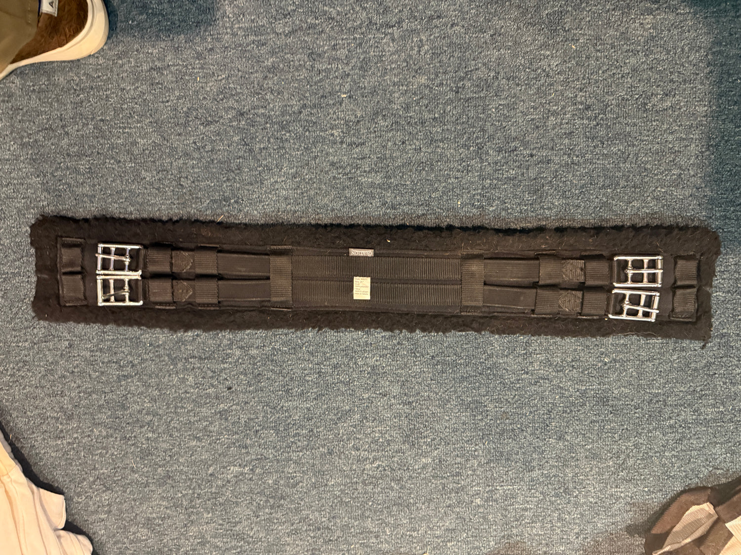 26" Ovation Black Fleece Girth dressage