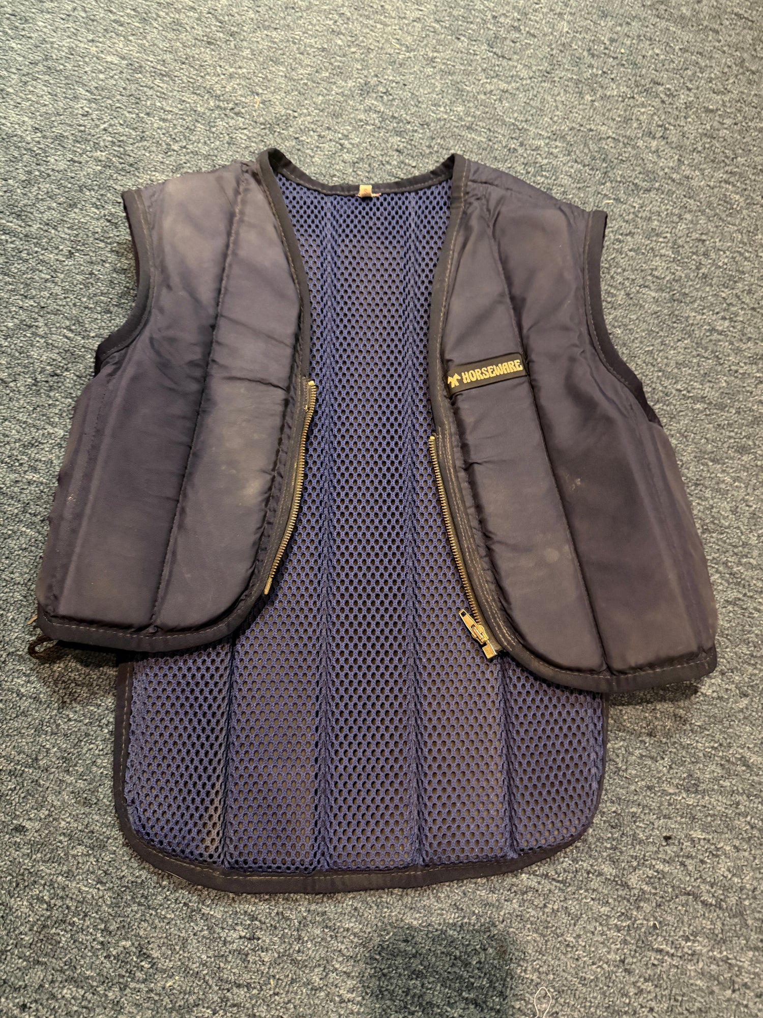 Small Safety Vest by Horsewear Hardshell Not rated older