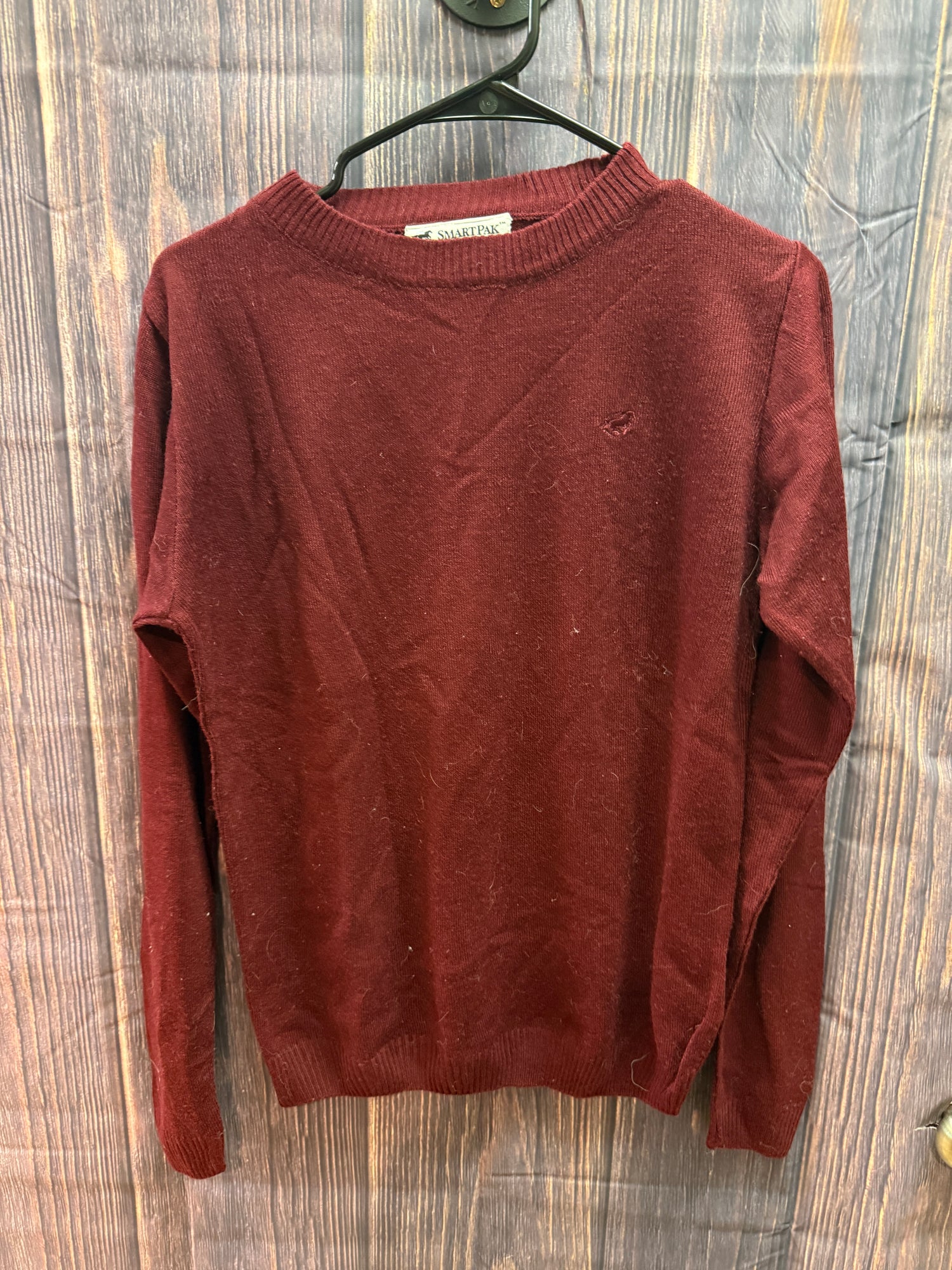 L Women's smartpak Sweater Burgundy