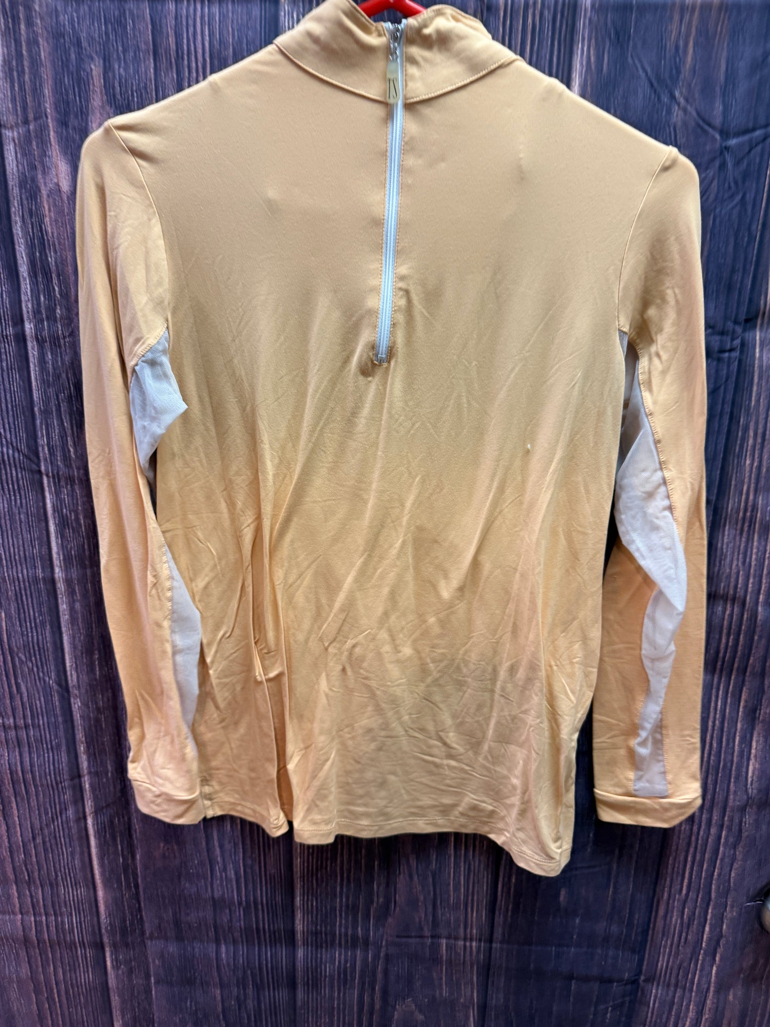 Women's Tailored Sportsman 1/4 zip riding long sleeve shirt