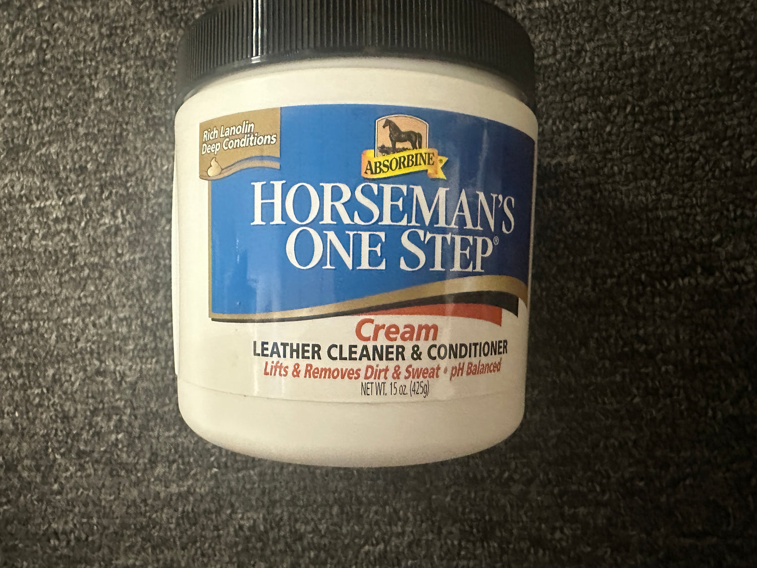 Horseman's One Step Cream Leather cleaner NEW