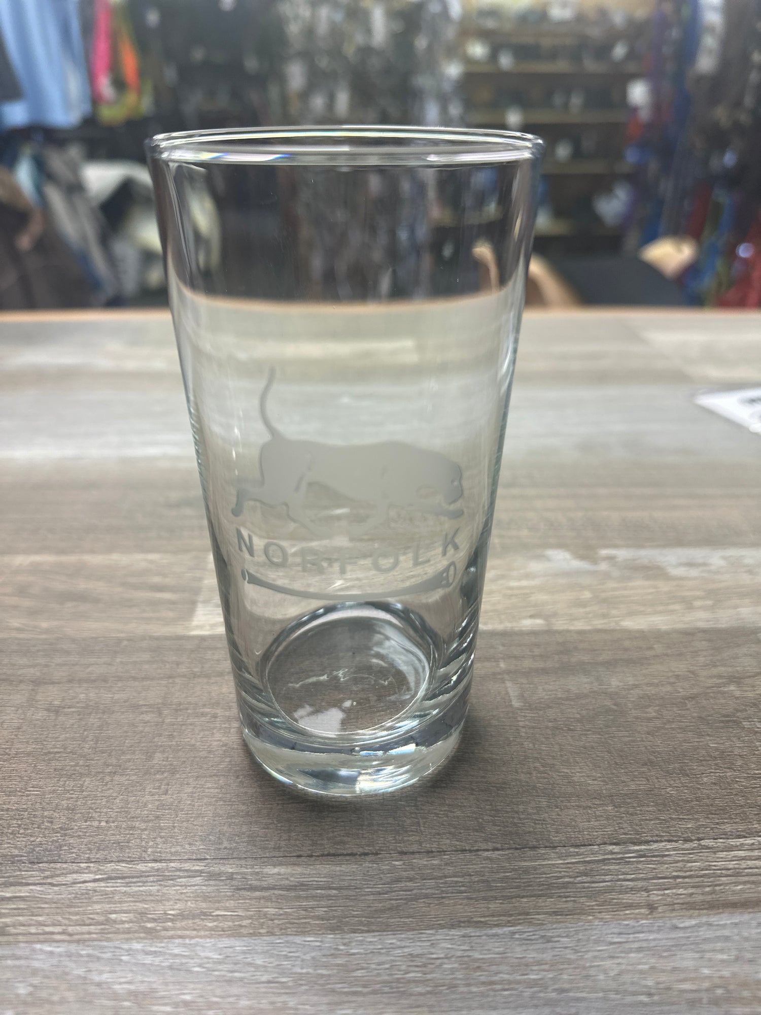 set of 2 Norfolk Hunt Club Tall Rocks Glasses