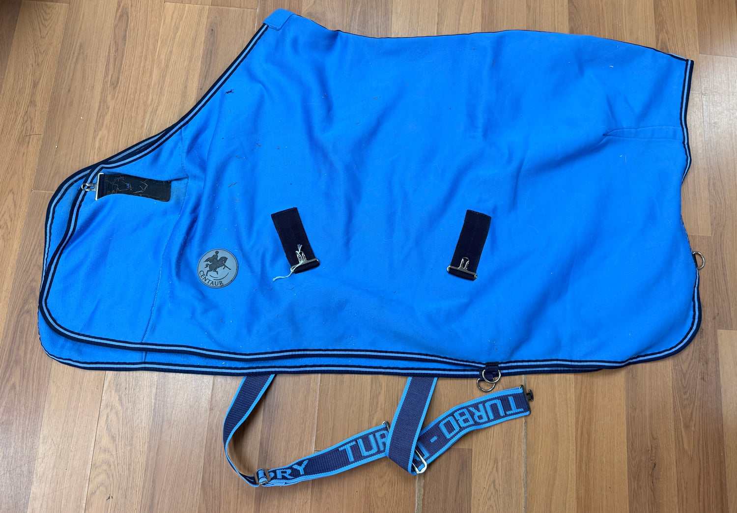 48" - 52" small pony light blue cooler