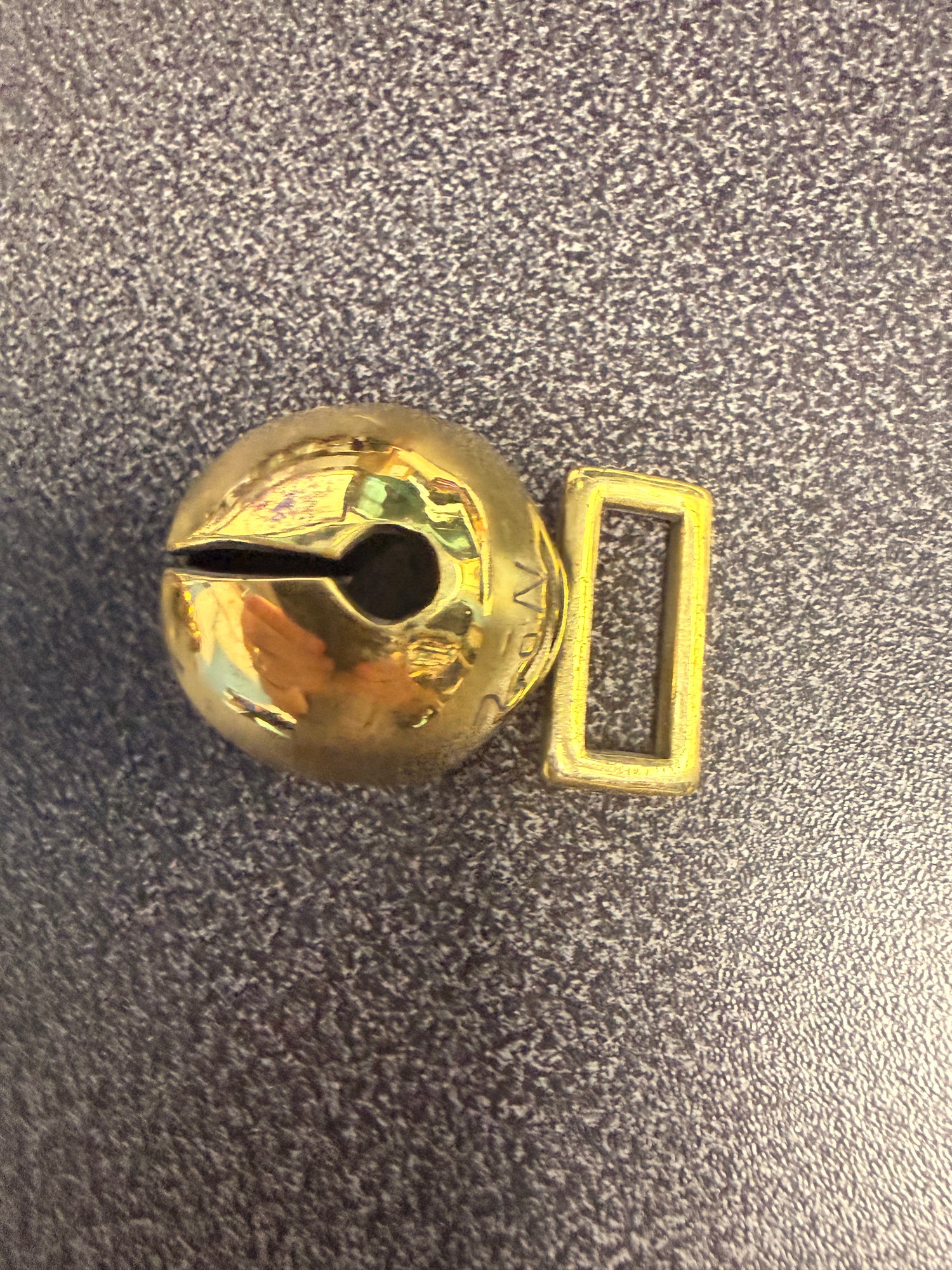 1" strap area brass bell