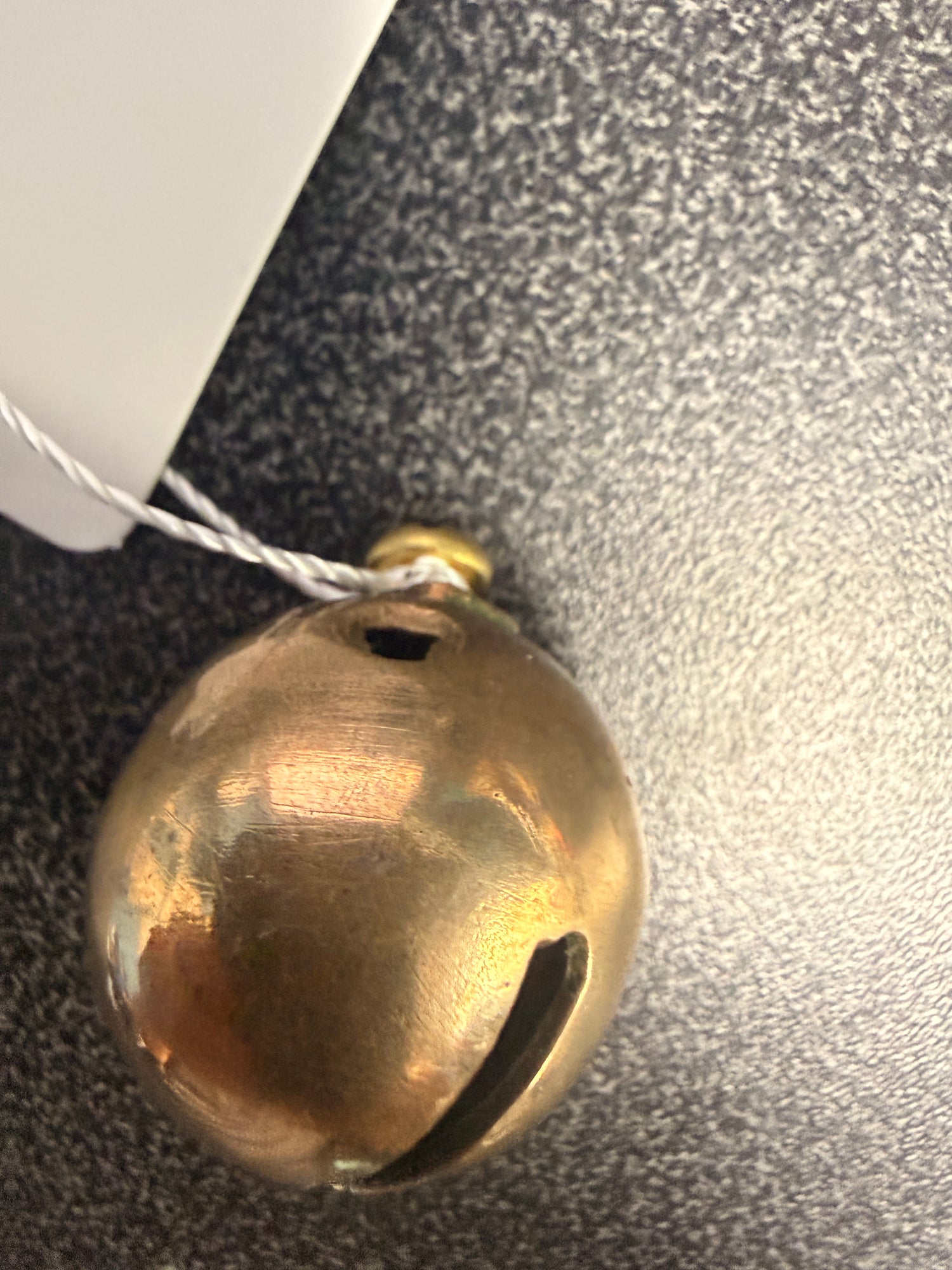 Plain Brass Bell with screw attachment