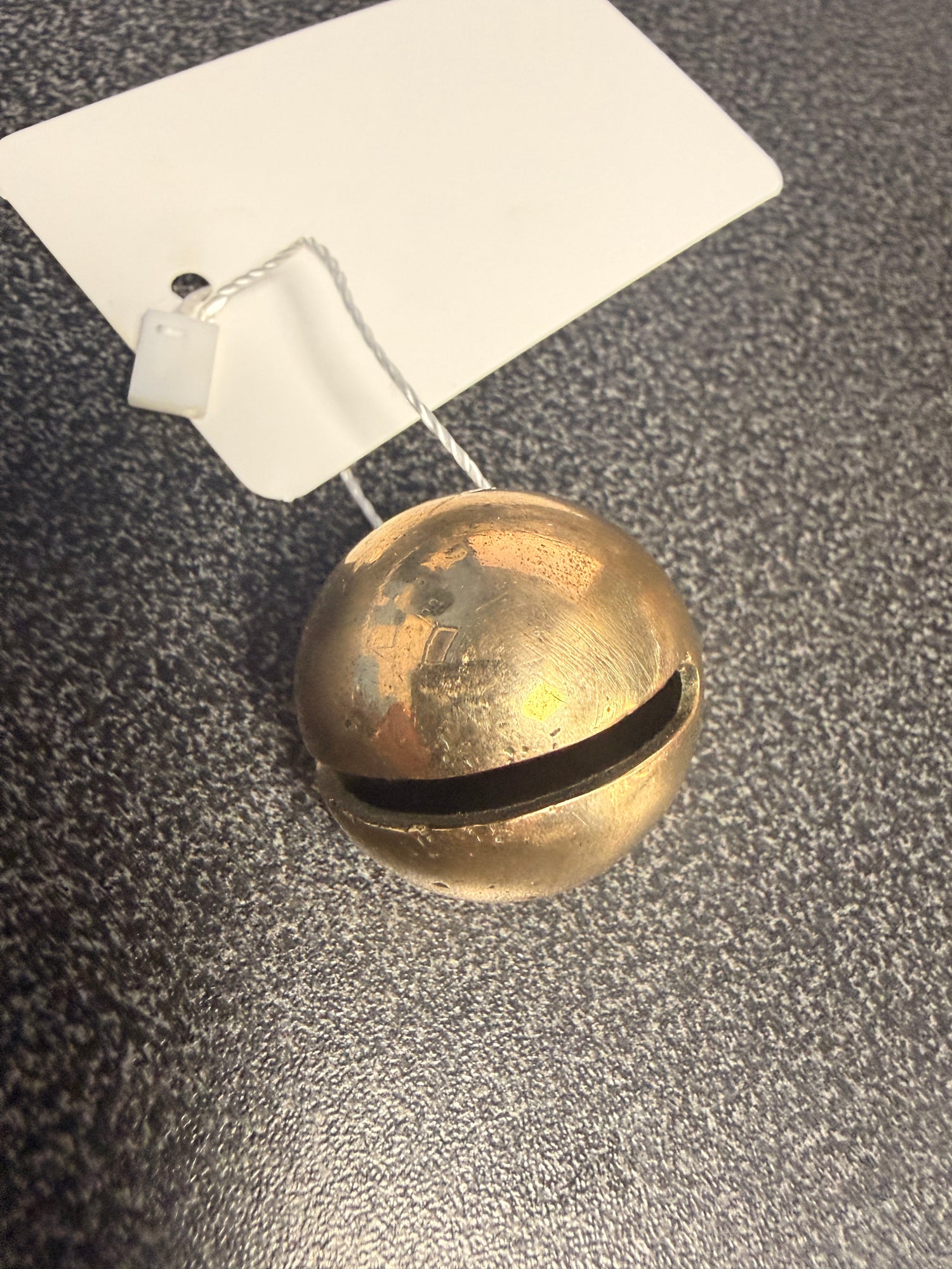 Plain Brass Bell with screw attachment