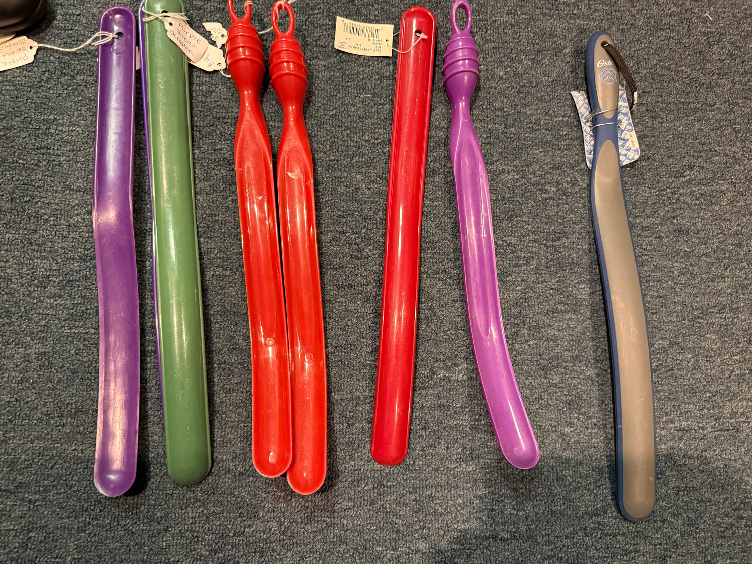 Plastic Sweat Scraper assorted