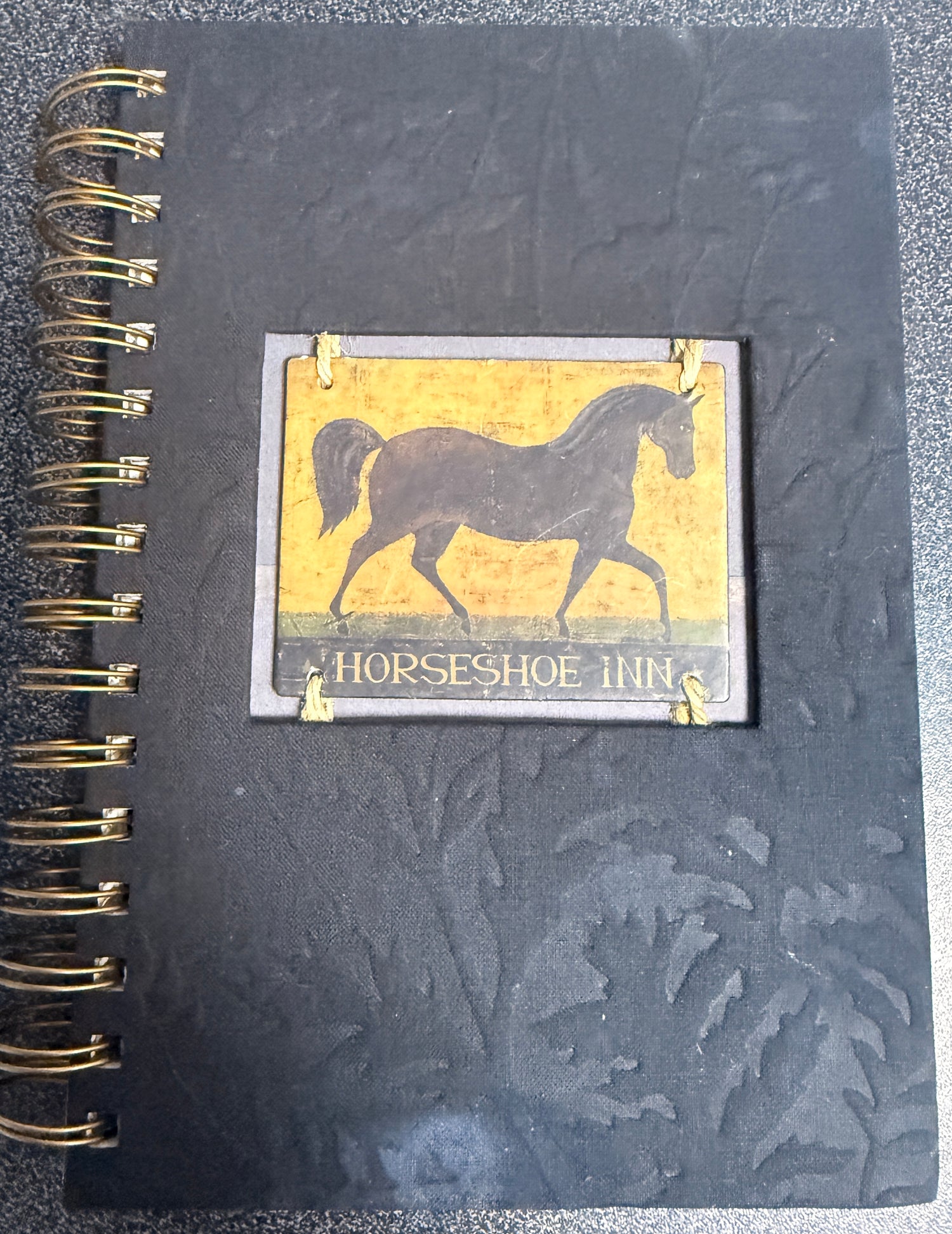 Horseshoe inn blank journal