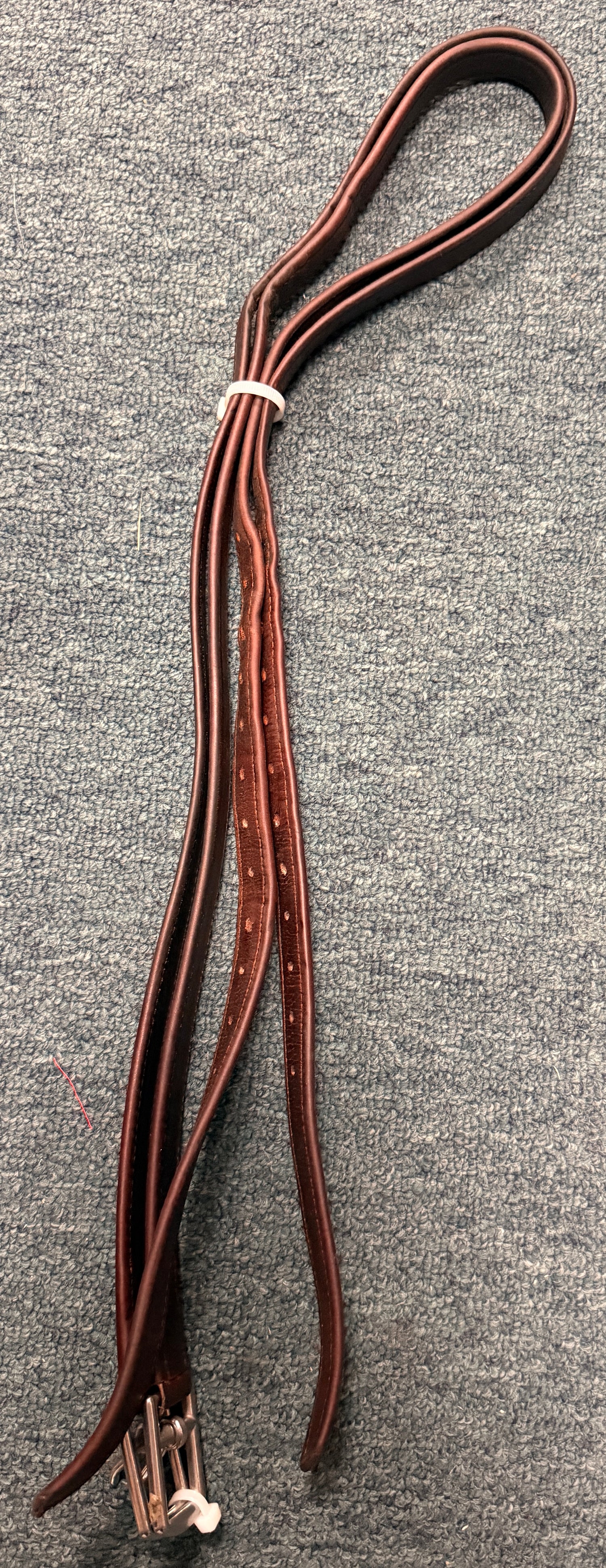 50" CWD Havana Brown Stirrup Leathers