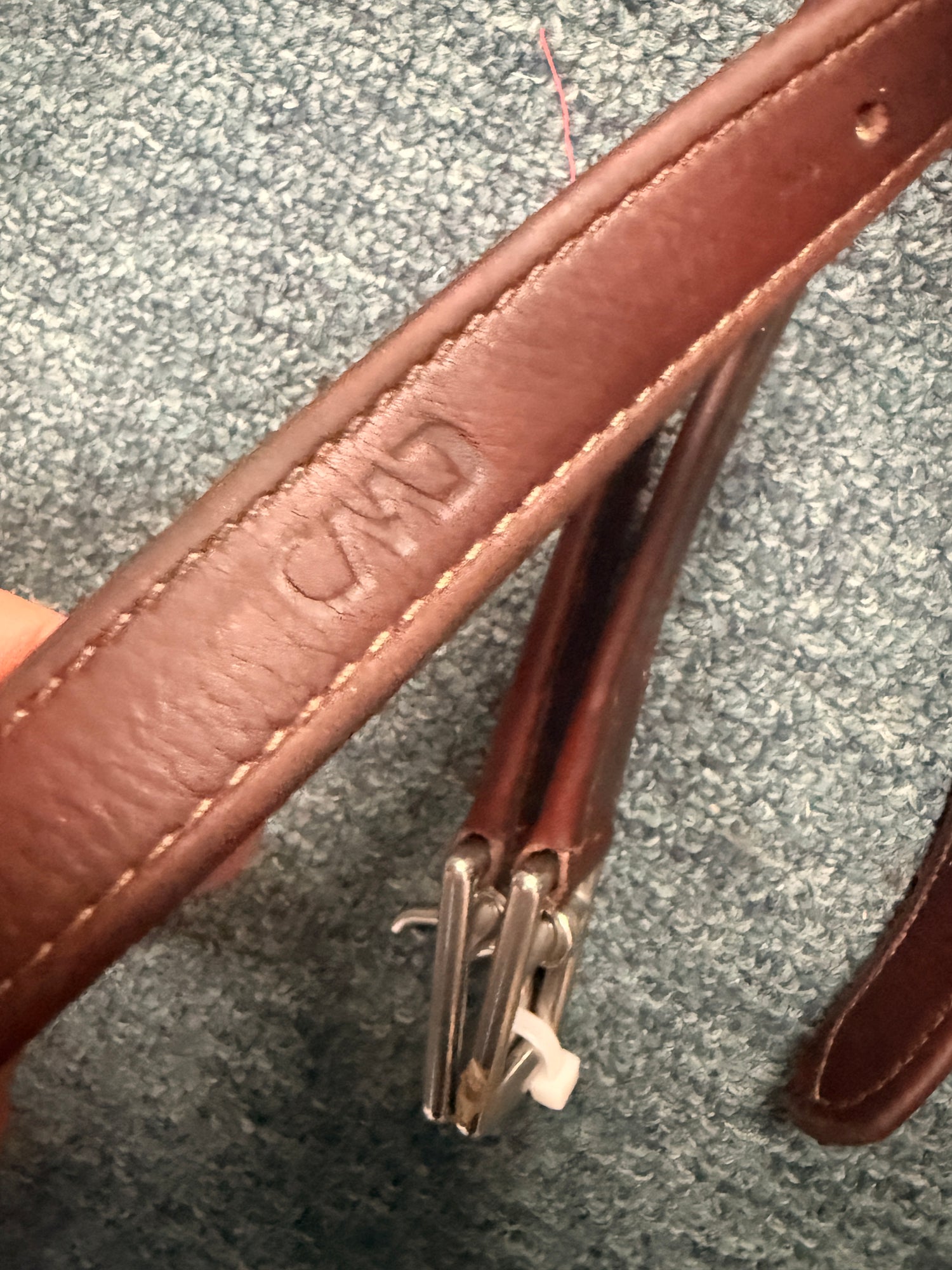 50" CWD Havana Brown Stirrup Leathers