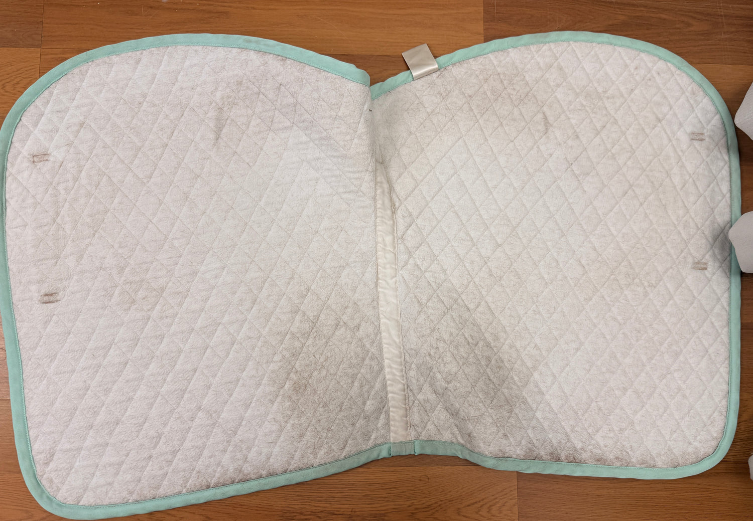 All purpose saddle pad tuff rider seafoam green