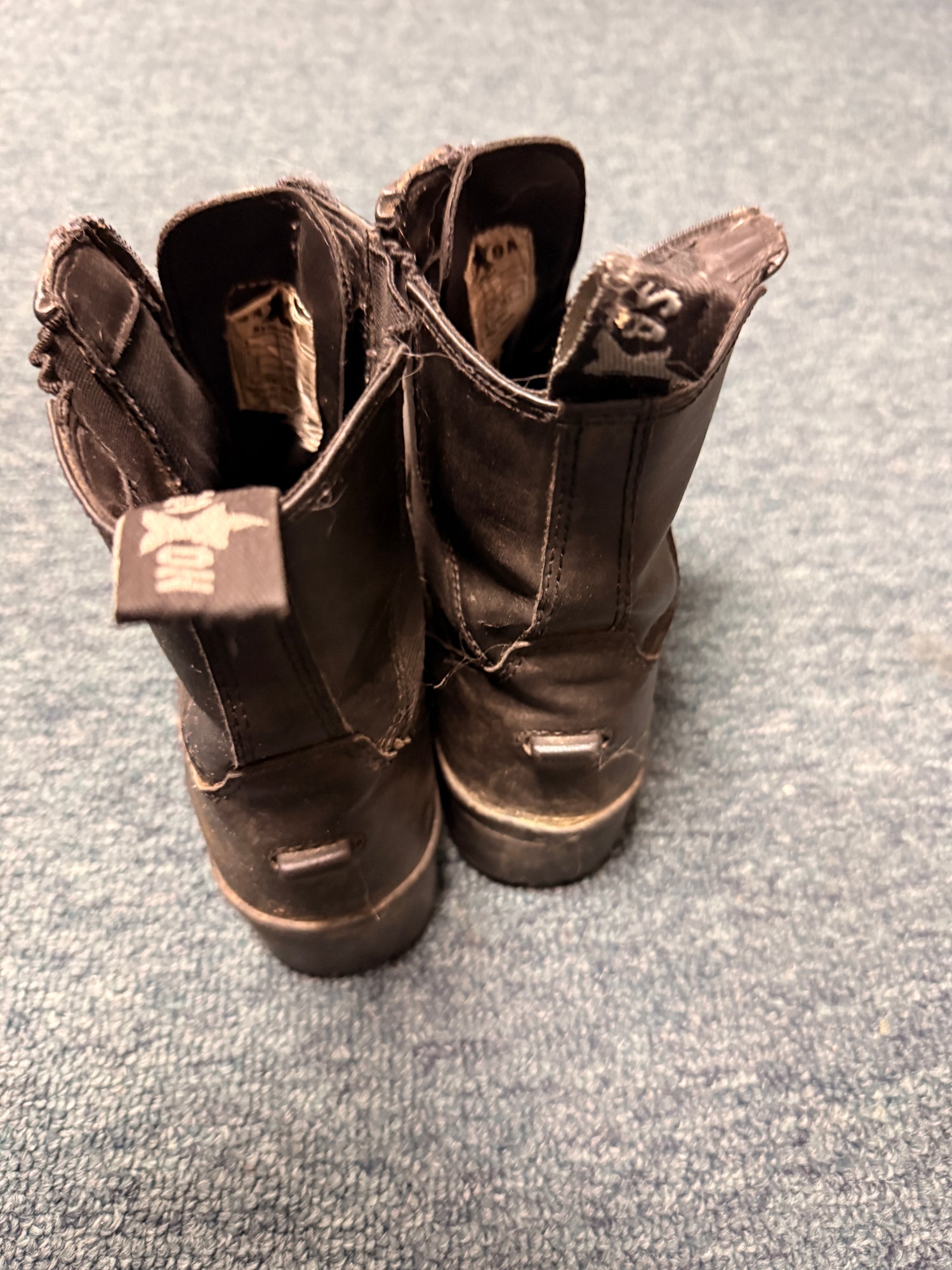 4 Child youth Saxon Paddock Boots Black