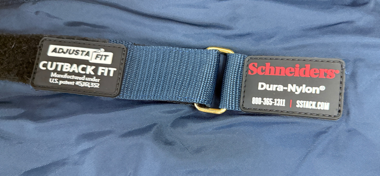 82 Navy Show Sheet by Schneider's - Closed Front