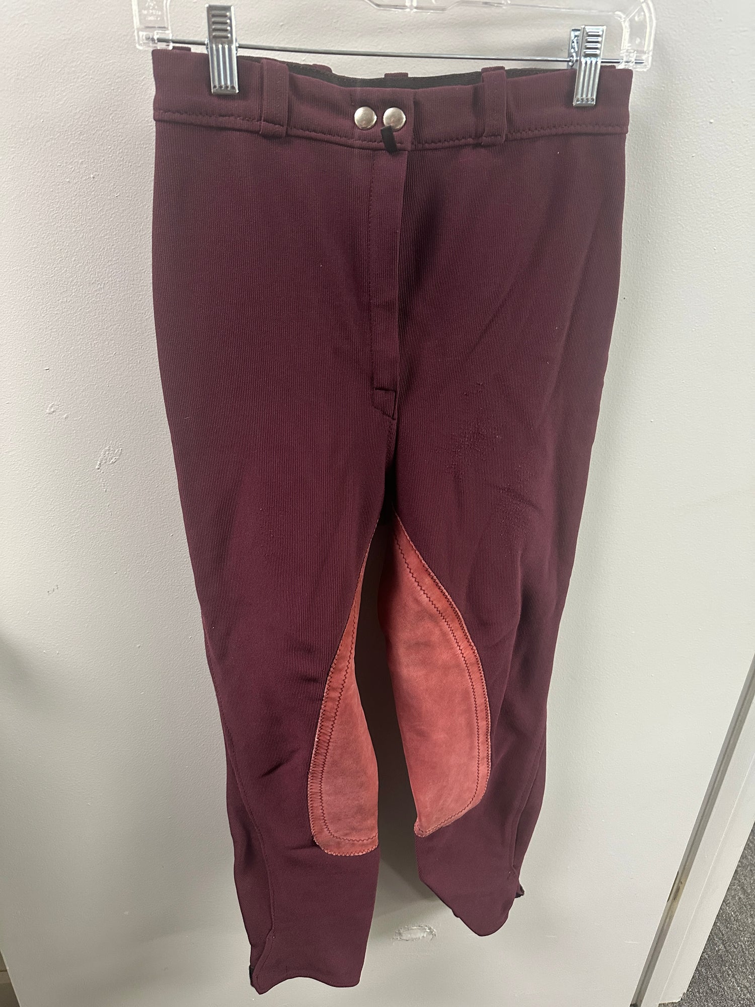 28 Women's Wine Cord Full Seat Breech
