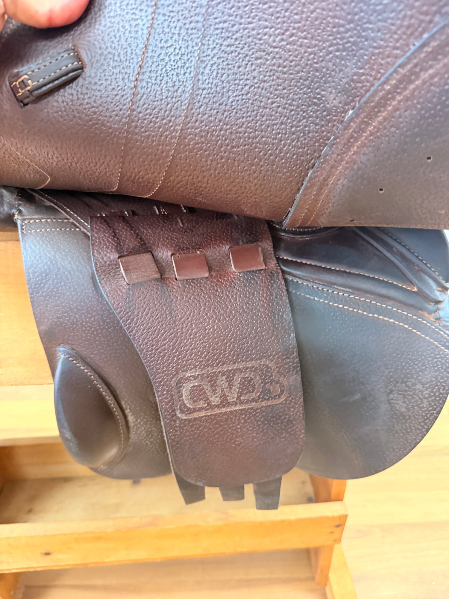 Saddle - English H/J 17.5" CWD 2019 SE02 Full Buffalo