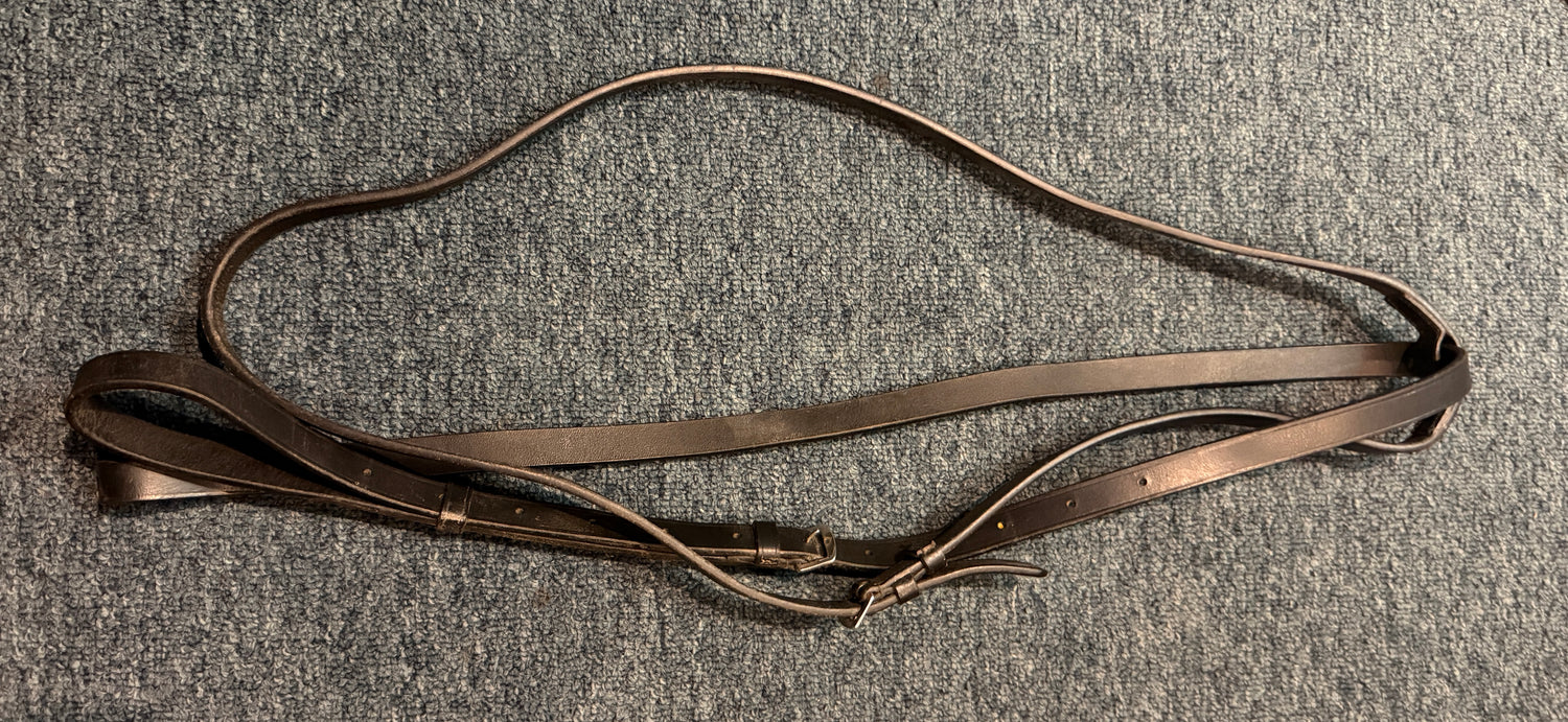 Horse sized Standing Martingale black leather