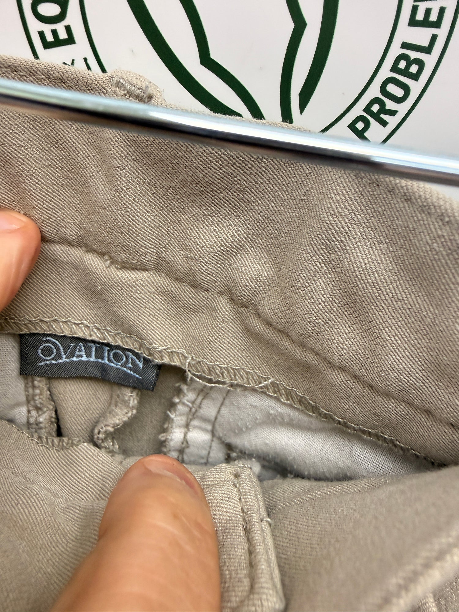 Boys Ovation Breeches Knee patch Tan Show Quality