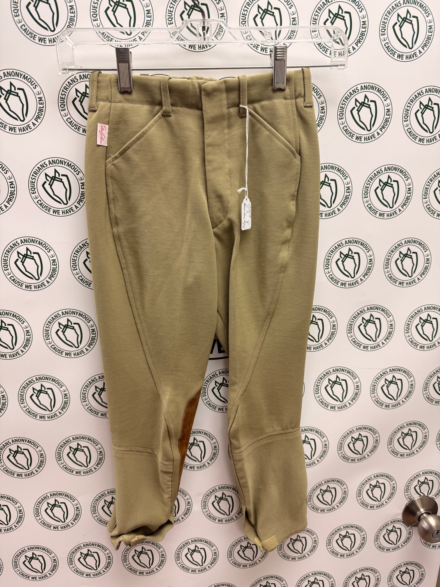 8 Children's Tailored Sportsman Tan Knee patch