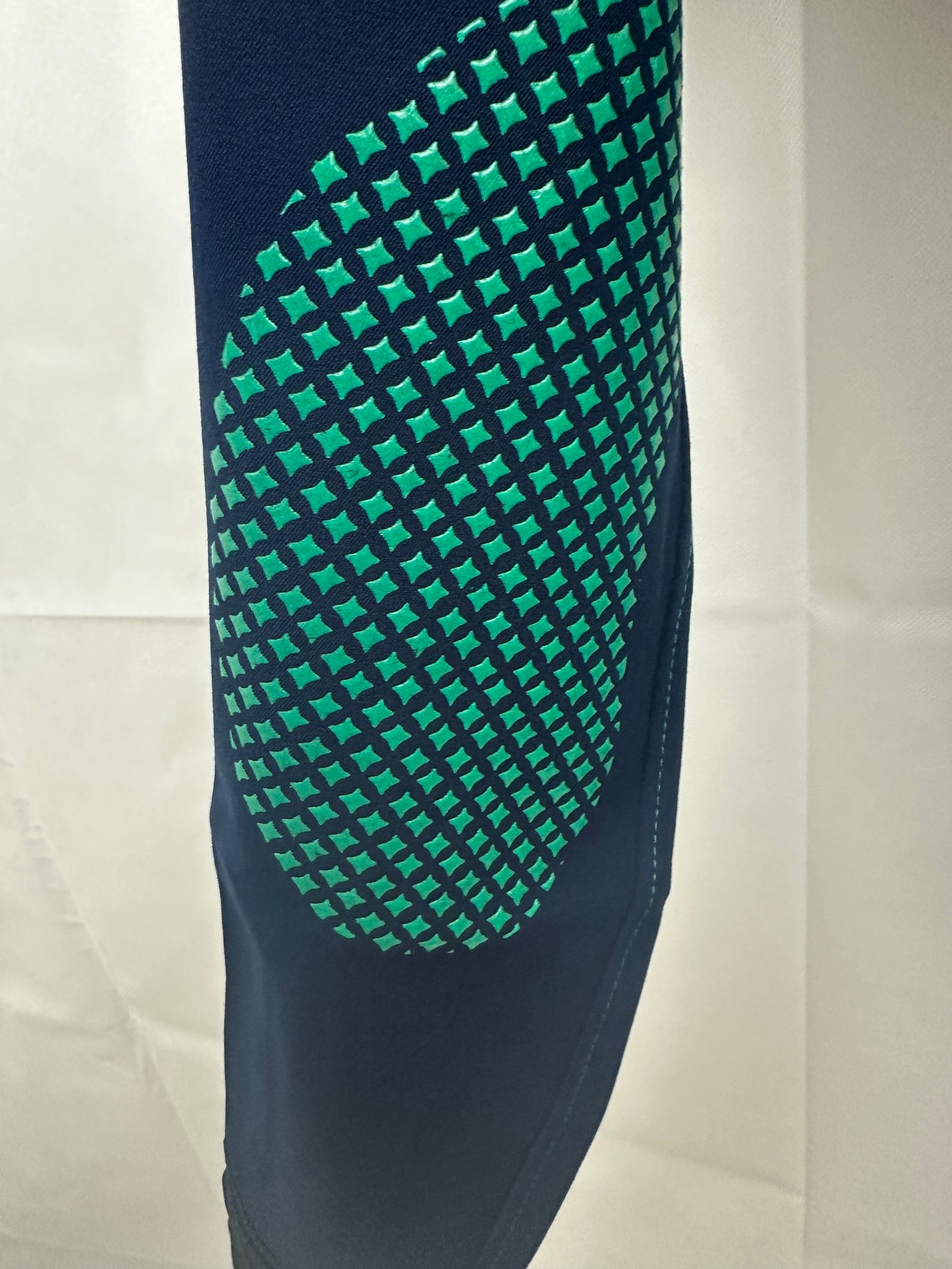 Women's Piper Breeches Navy / Emerald Silicone Knee Patch