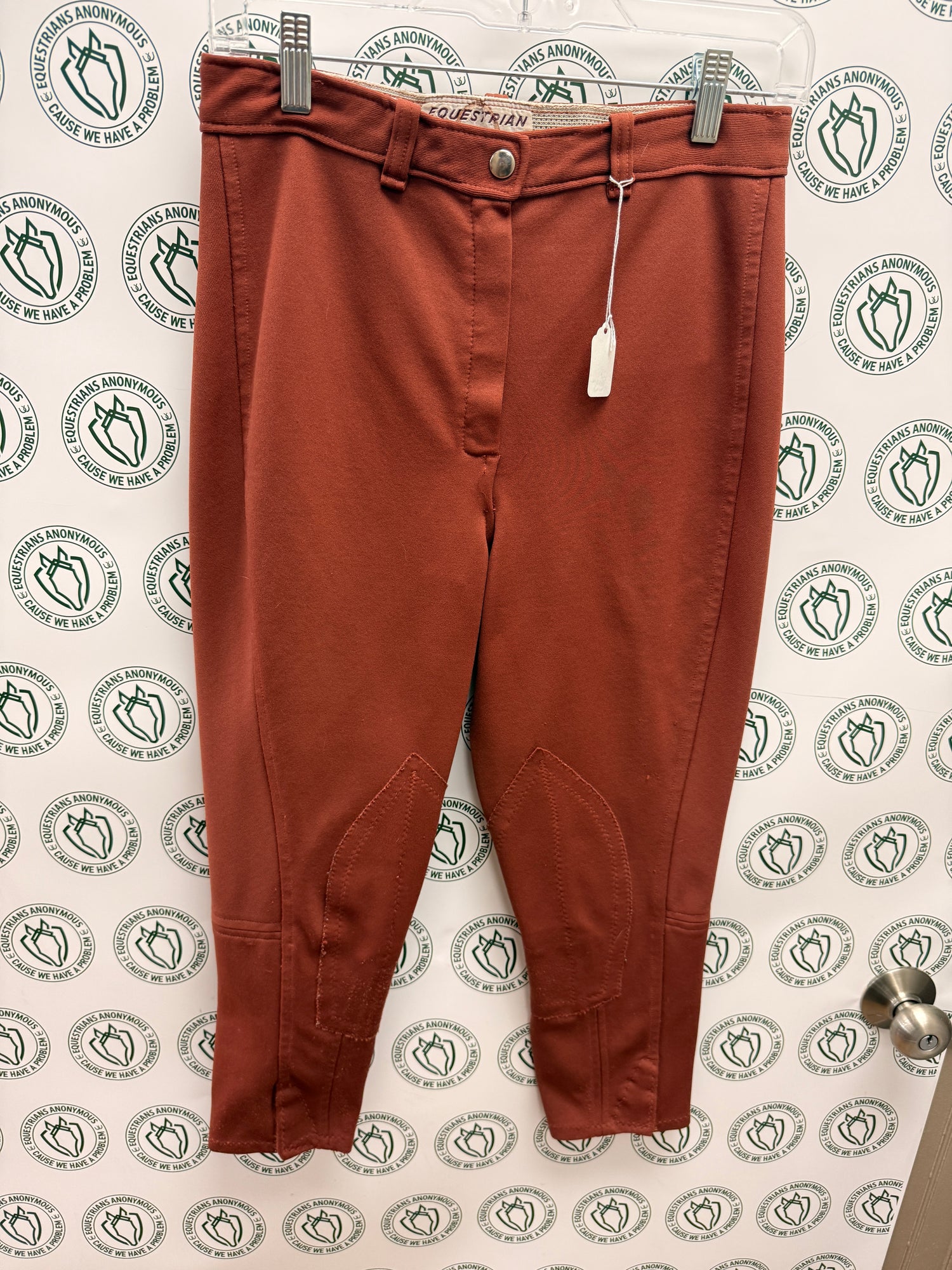 Rust Women's Breeches for fox hunting
