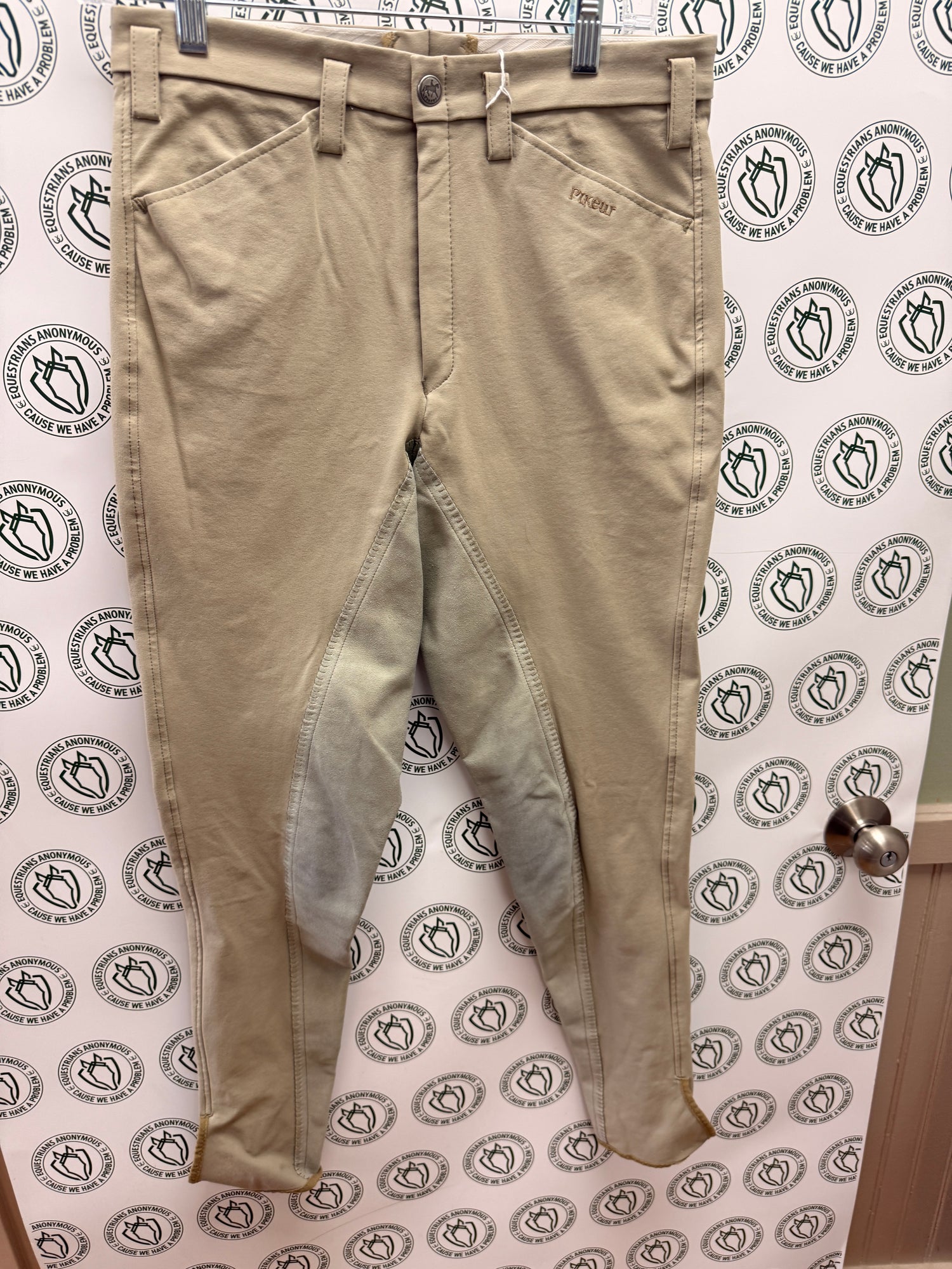 32L Men's Pikeur Men's Full Seat breech Tan