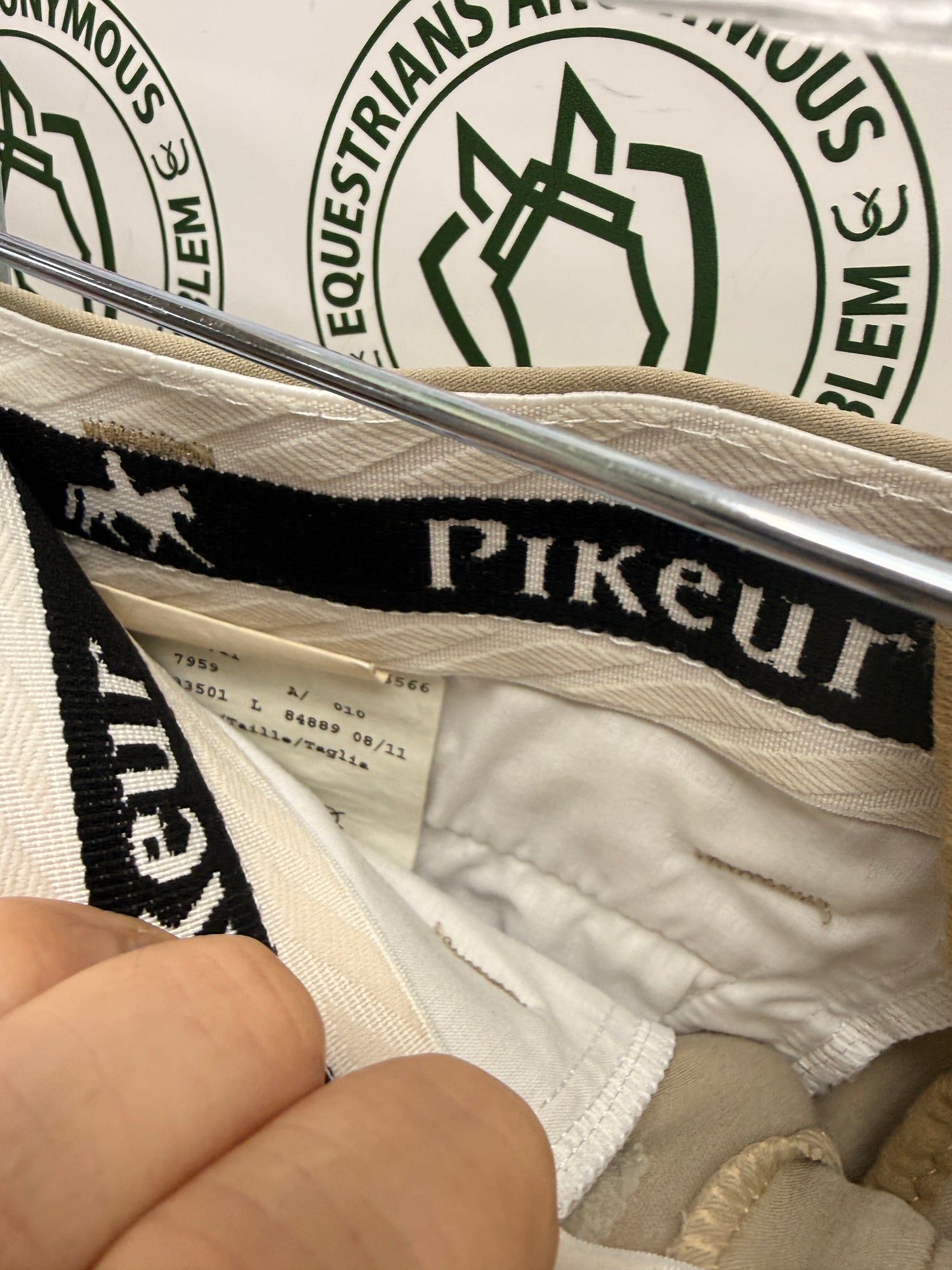 32L Men's Pikeur Men's Full Seat breech Tan
