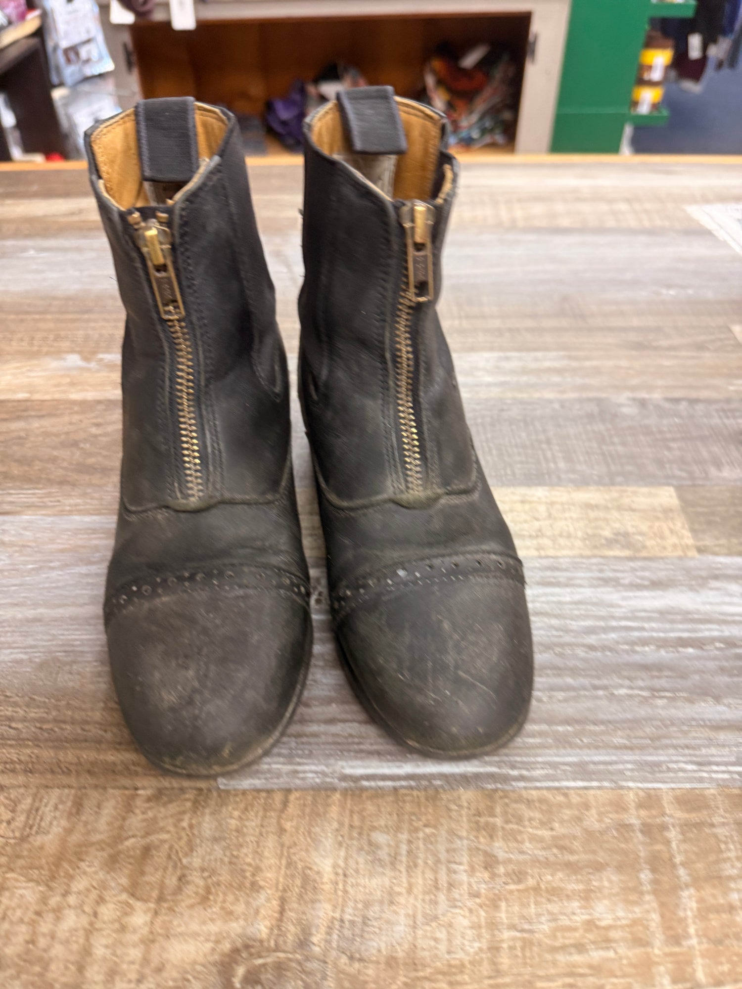 2 Child ovation paddock boots black