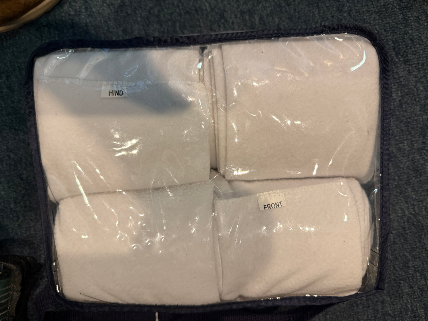 set of 4 White Polos