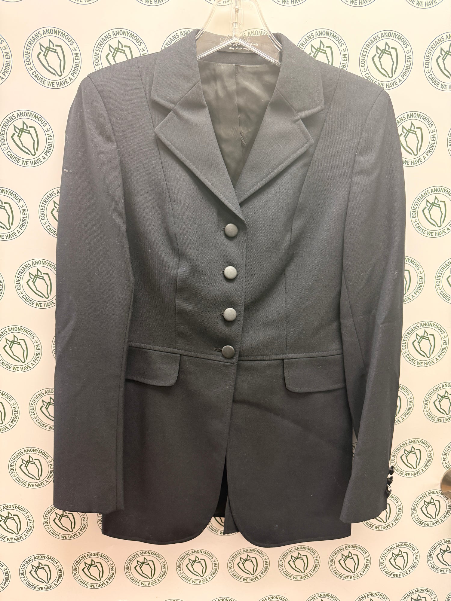 0L Women's Black 4 Button Dressage Jacket by RJ Classic