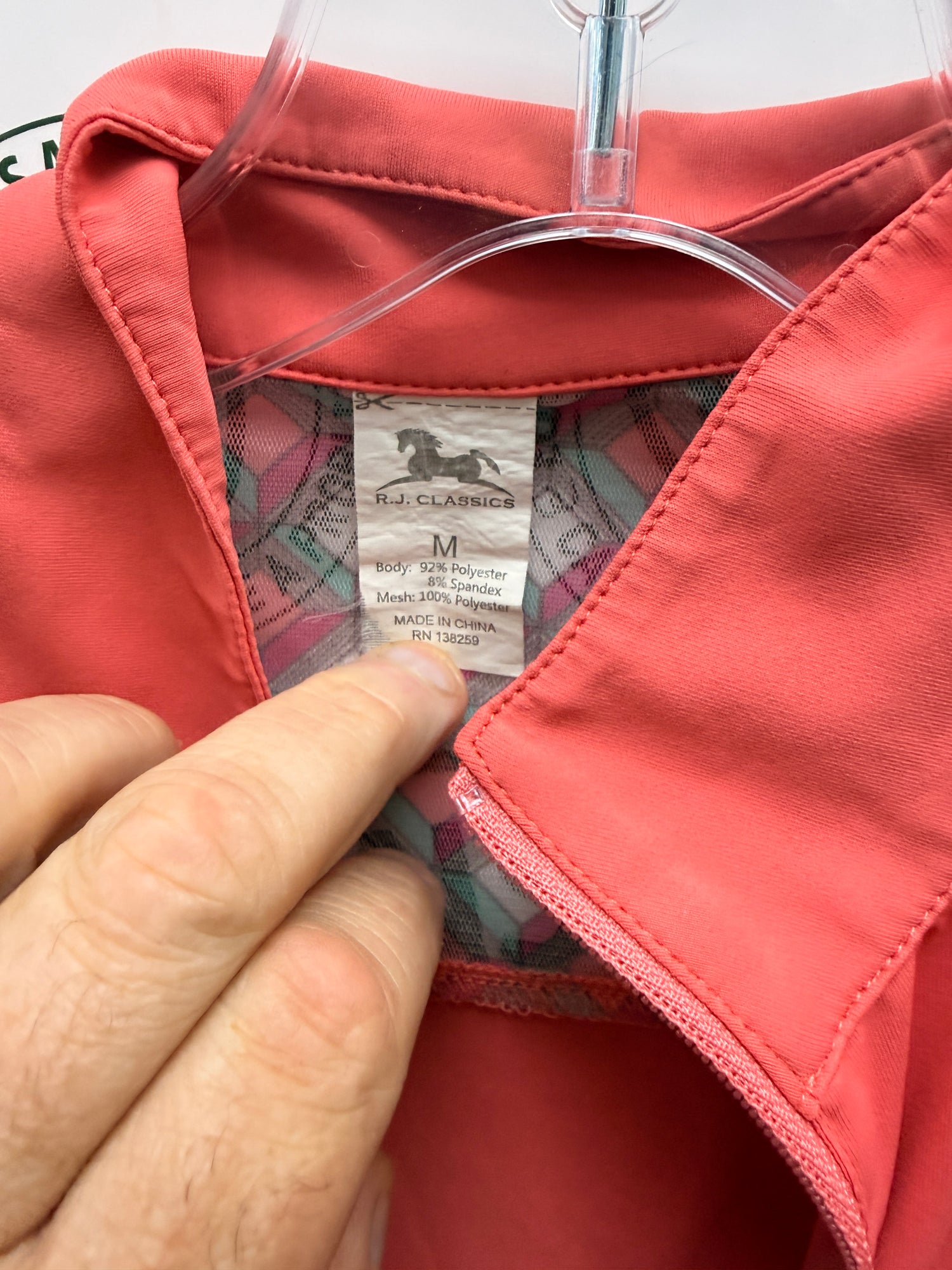 M Women's RJ Classics Salmon Sun Shirt Long Sleeve