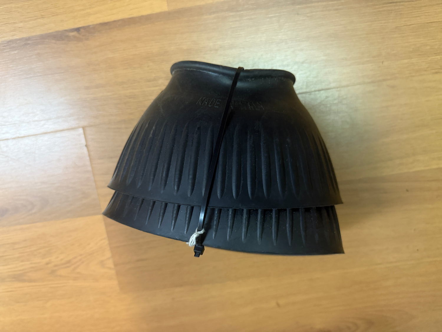 Large black pull on Bell Boot