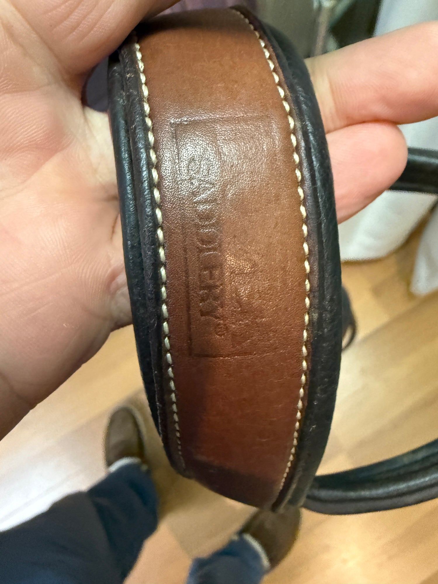 Dover Saddlery English Bridle w flash