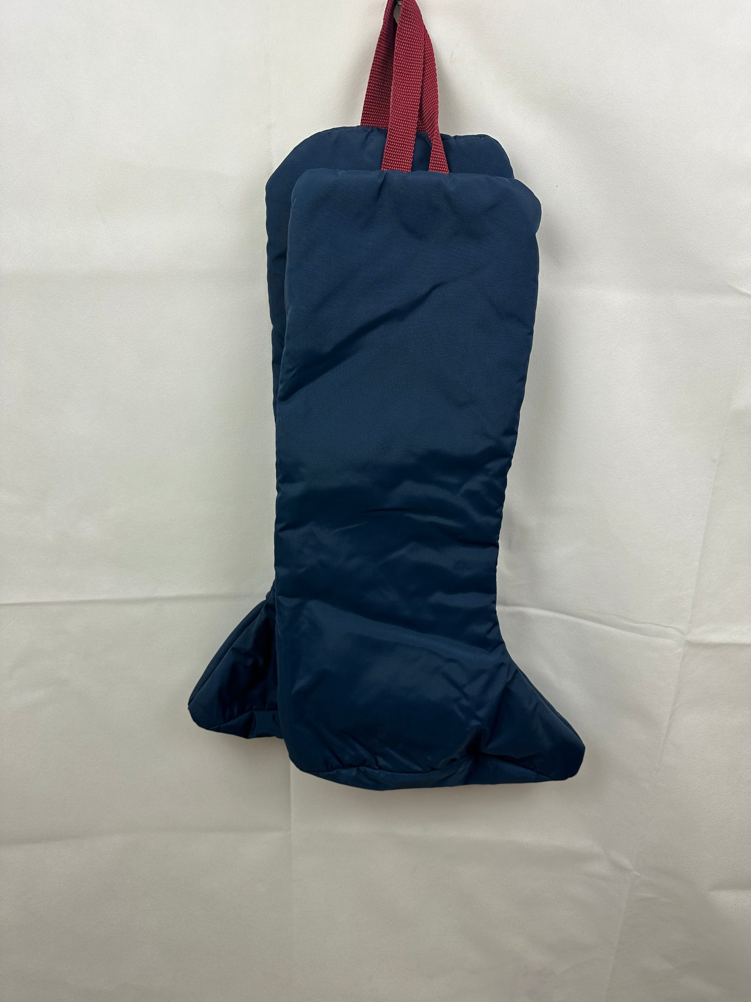 Blue Red stripe Boot Bag