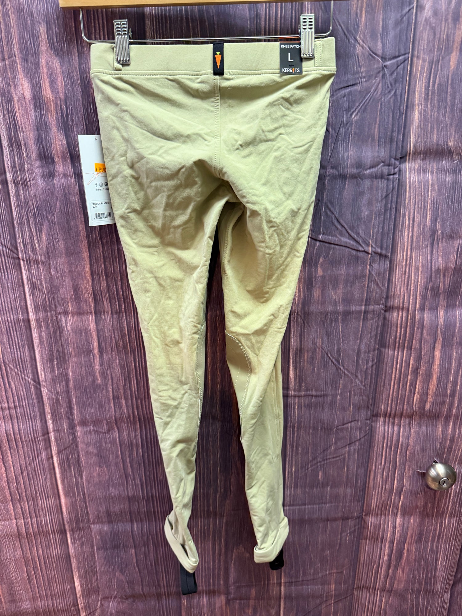 L Kerrits Youth Jods Tan