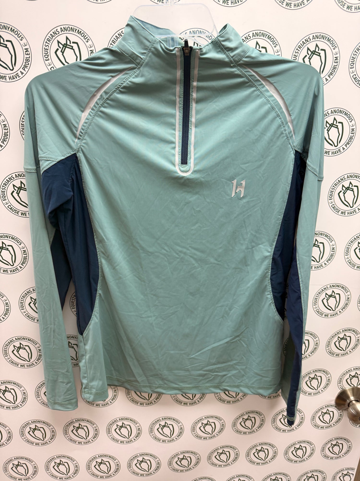6 Women's Horseware Small Long Sleeve 1/4 Zip shirts