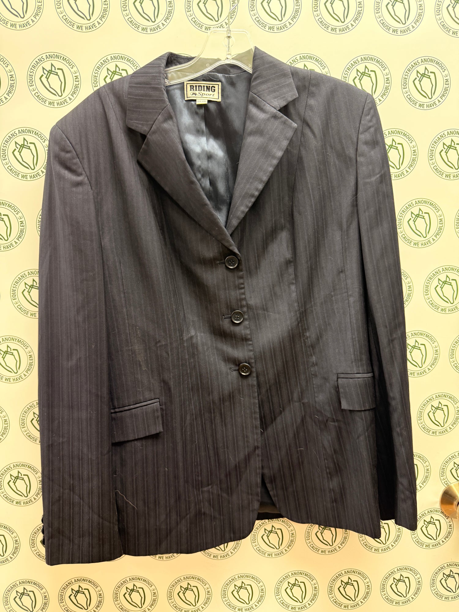 10R Riding Sports Women's Show Coat Navy