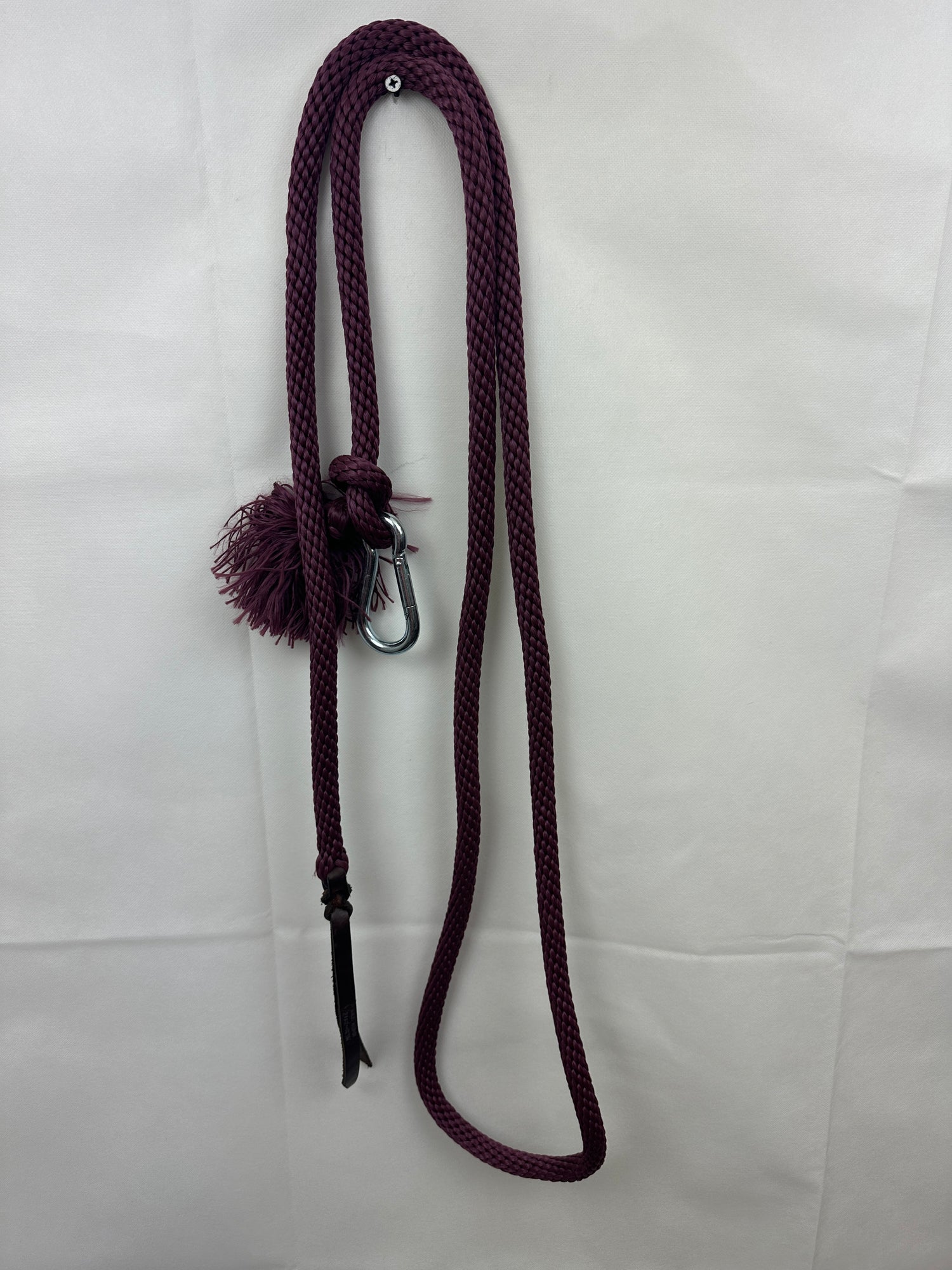 Purple lead rope