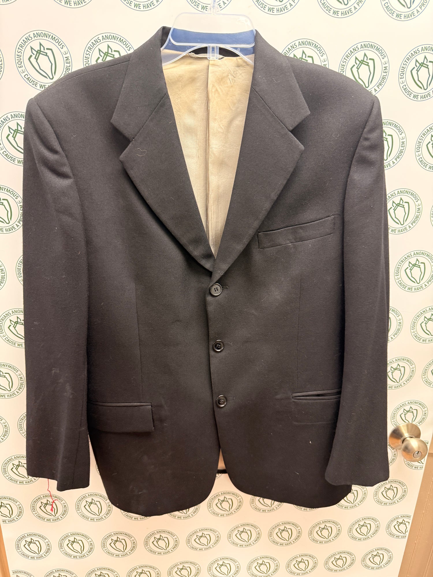 40 Men's Black Hunt Coat by Elite
