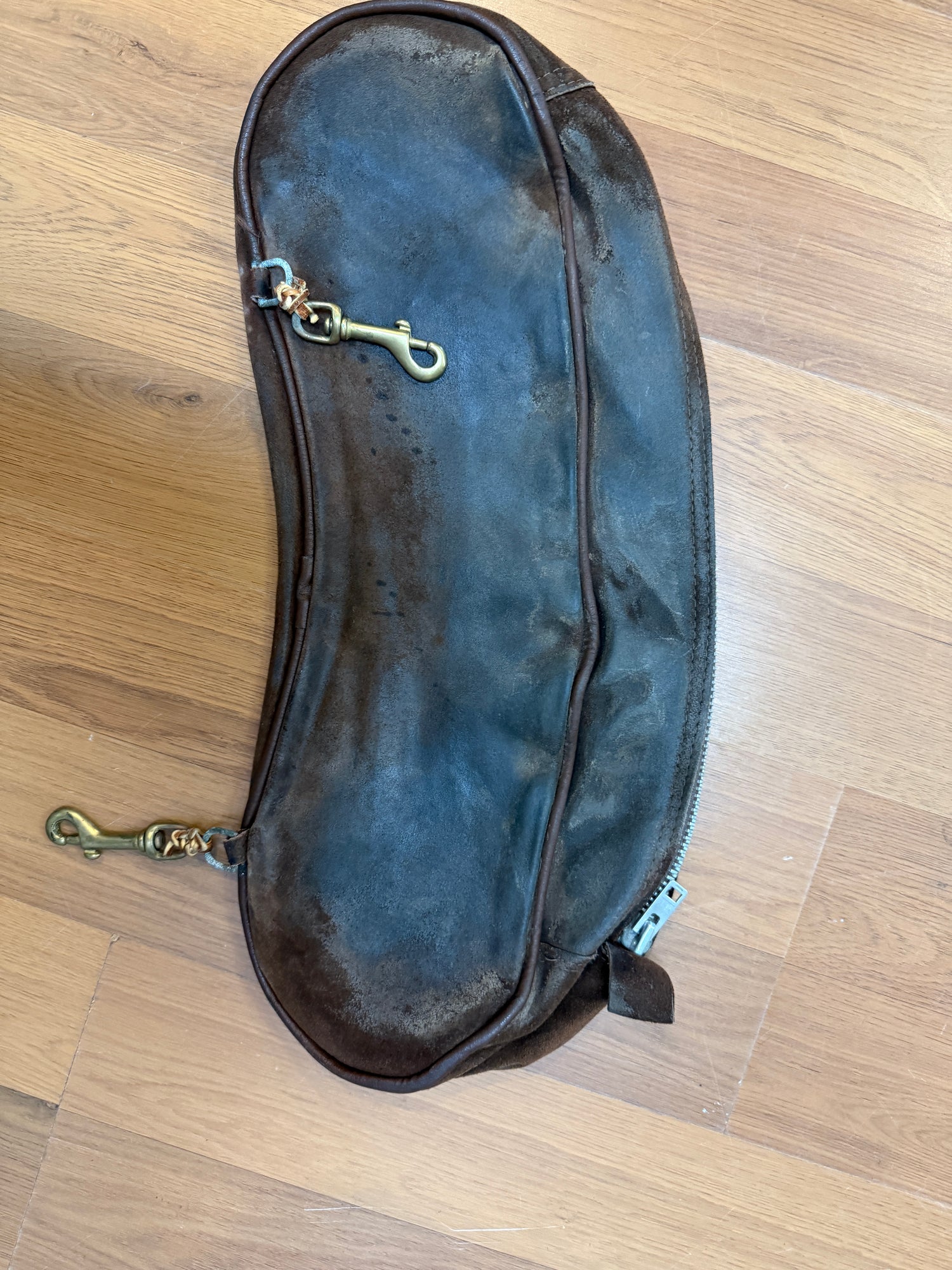 Leather Western Cantle Bag