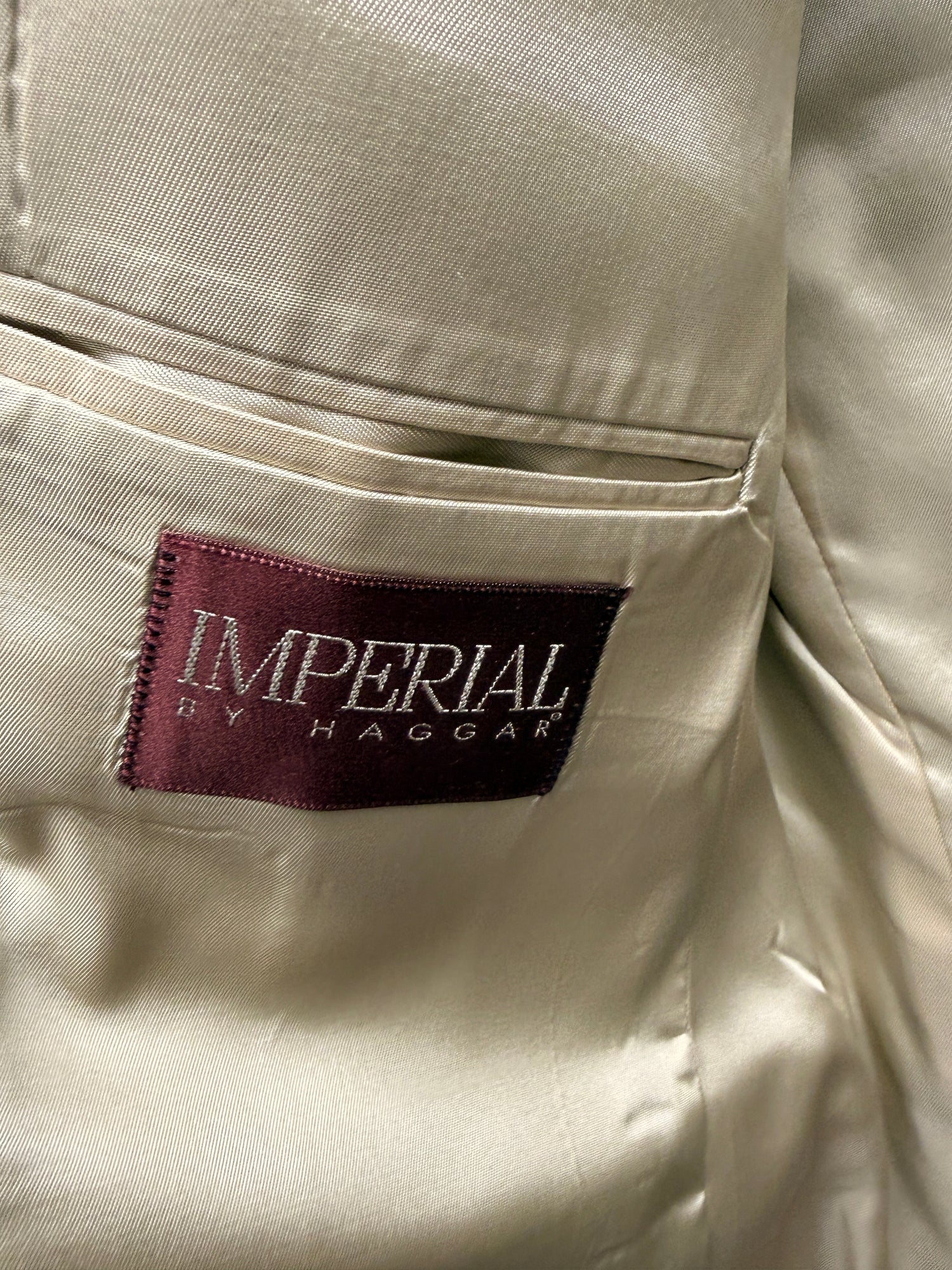 44 Men's Wool Tweed by Imperial by Haggar Dark colors