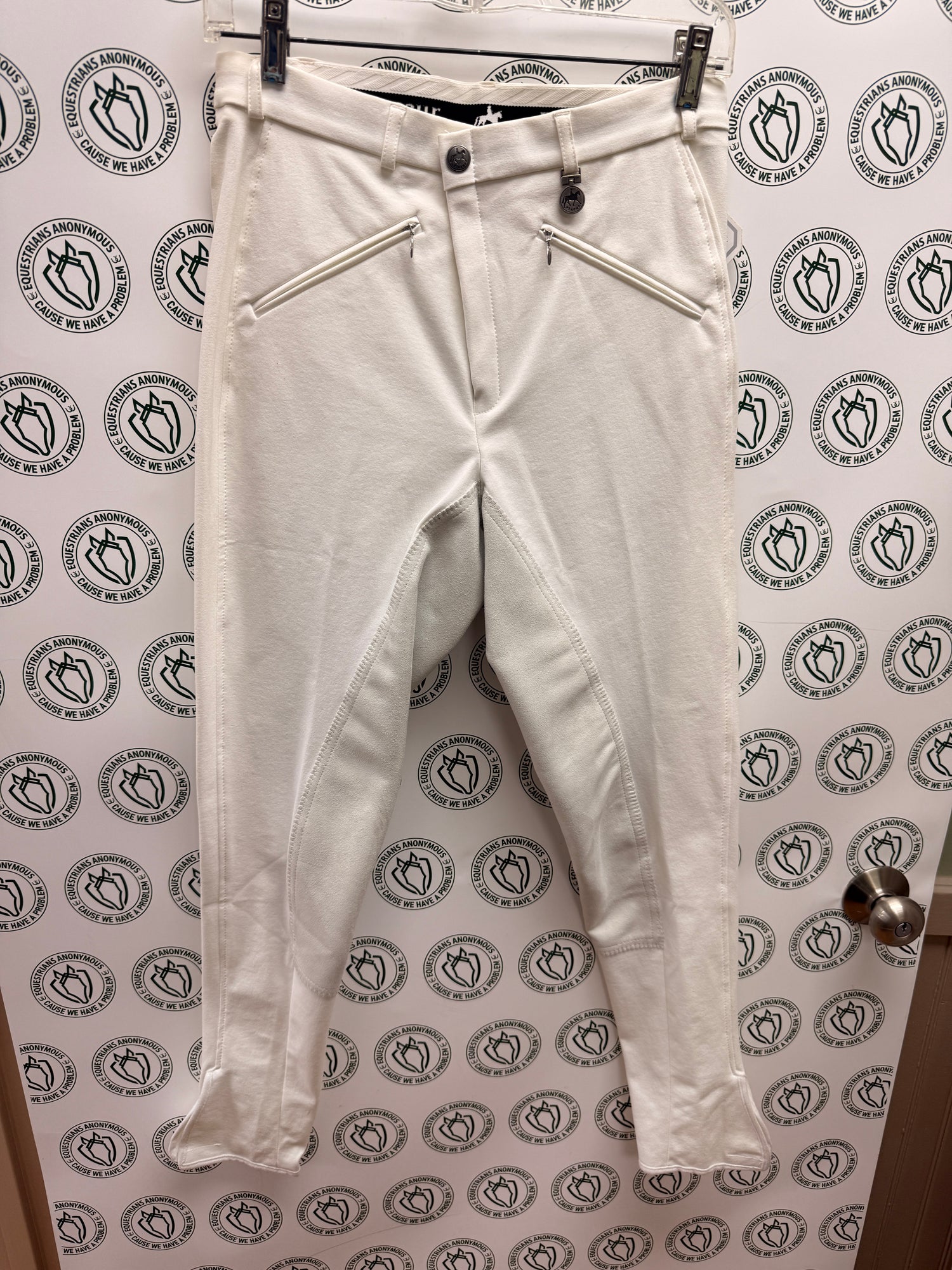 32L Women's Pikeur White Breeches