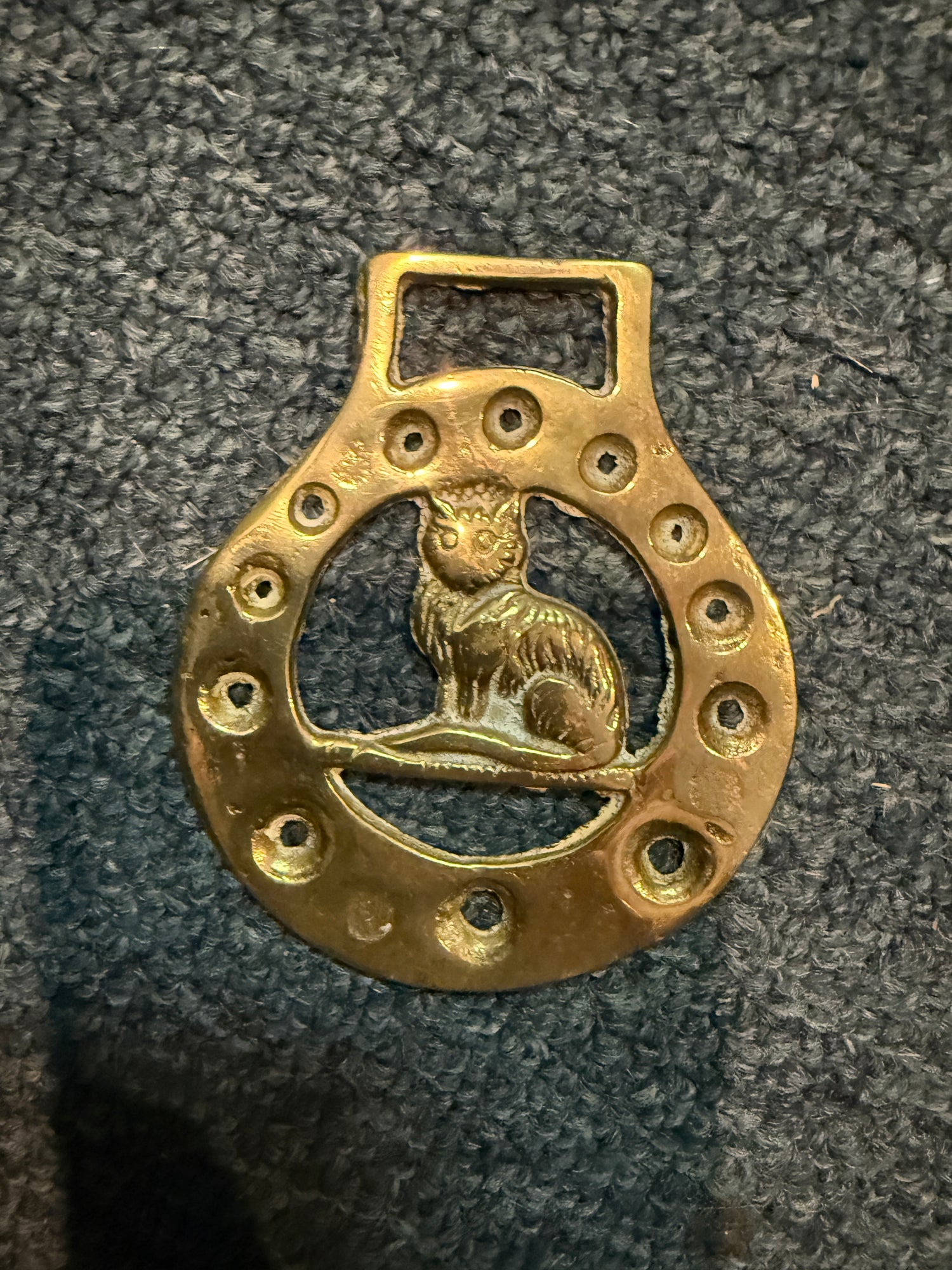 Brass Horse Harness Medallions